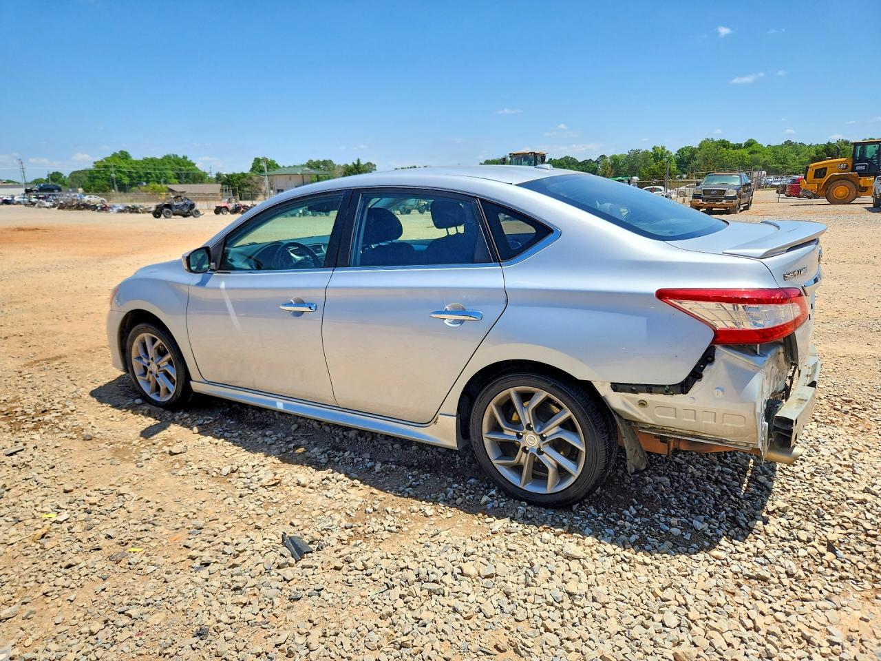2013 Nissan Sentra S Серебряный vin: 3N1AB7AP0DL797557