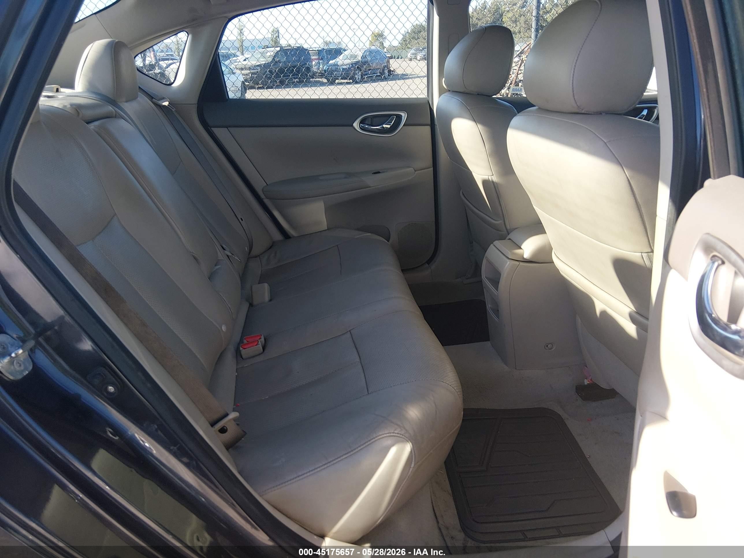 2014 Nissan Sentra Sl Серый vin: 3N1AB7AP0EL608195