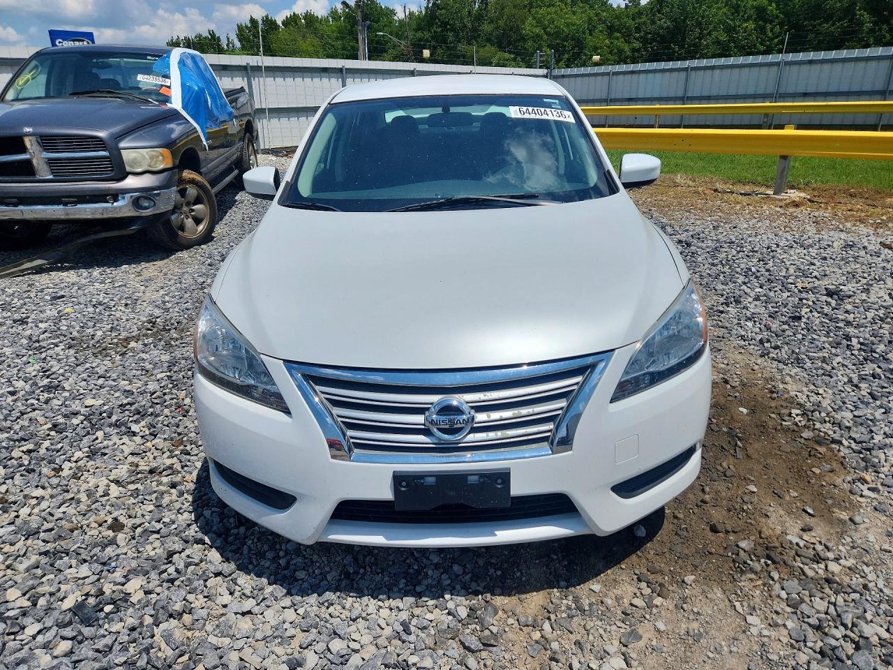2014 Nissan Sentra Sv White vin: 3N1AB7AP0EL622954