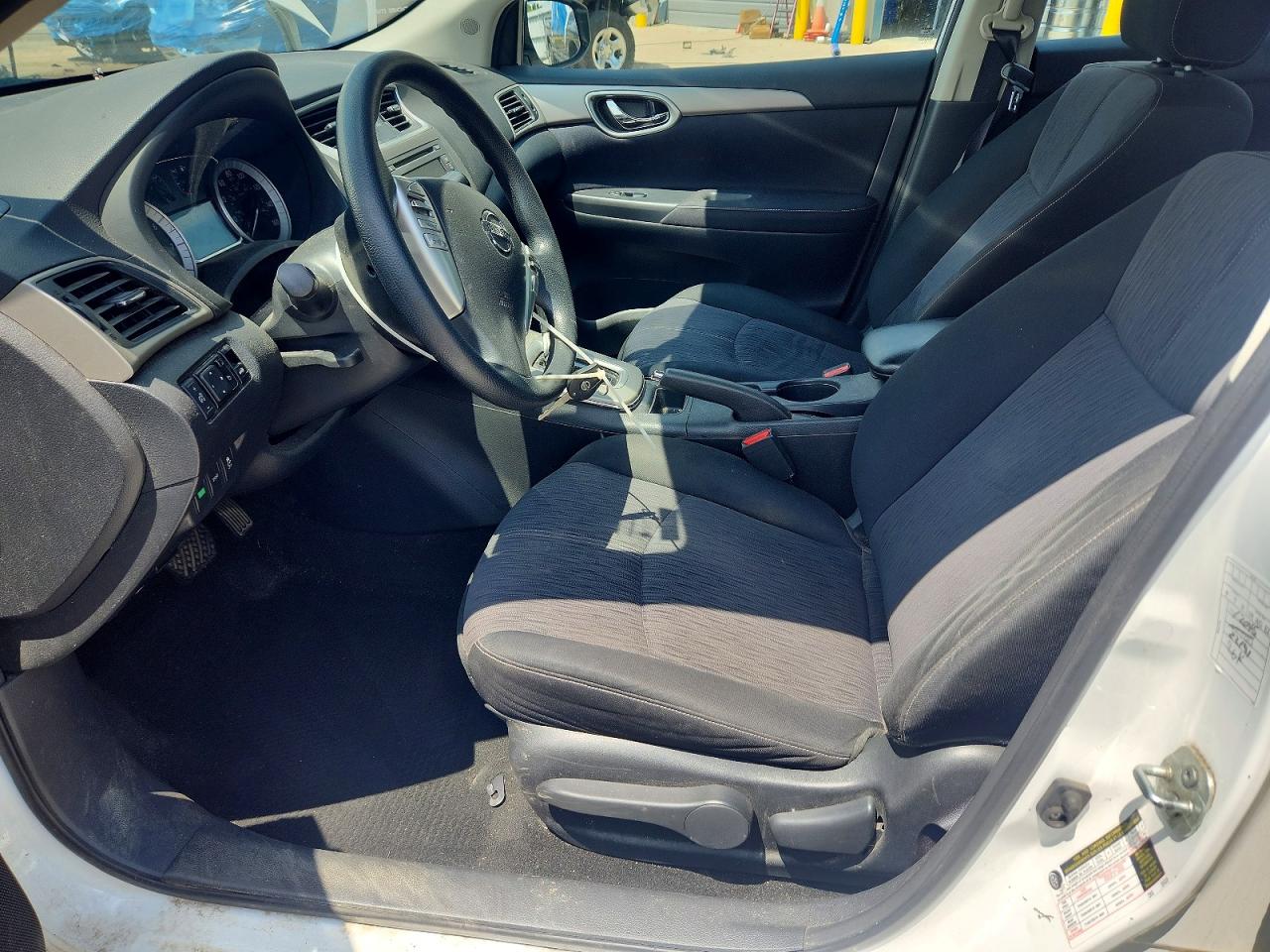 2014 Nissan Sentra Sv White vin: 3N1AB7AP0EL622954
