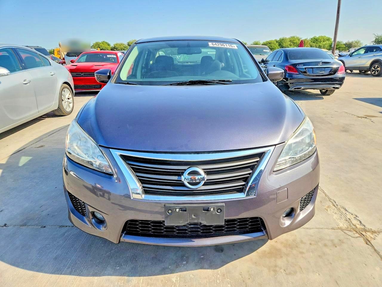 2014 Nissan Sentra Sr Gray vin: 3N1AB7AP0EL636210