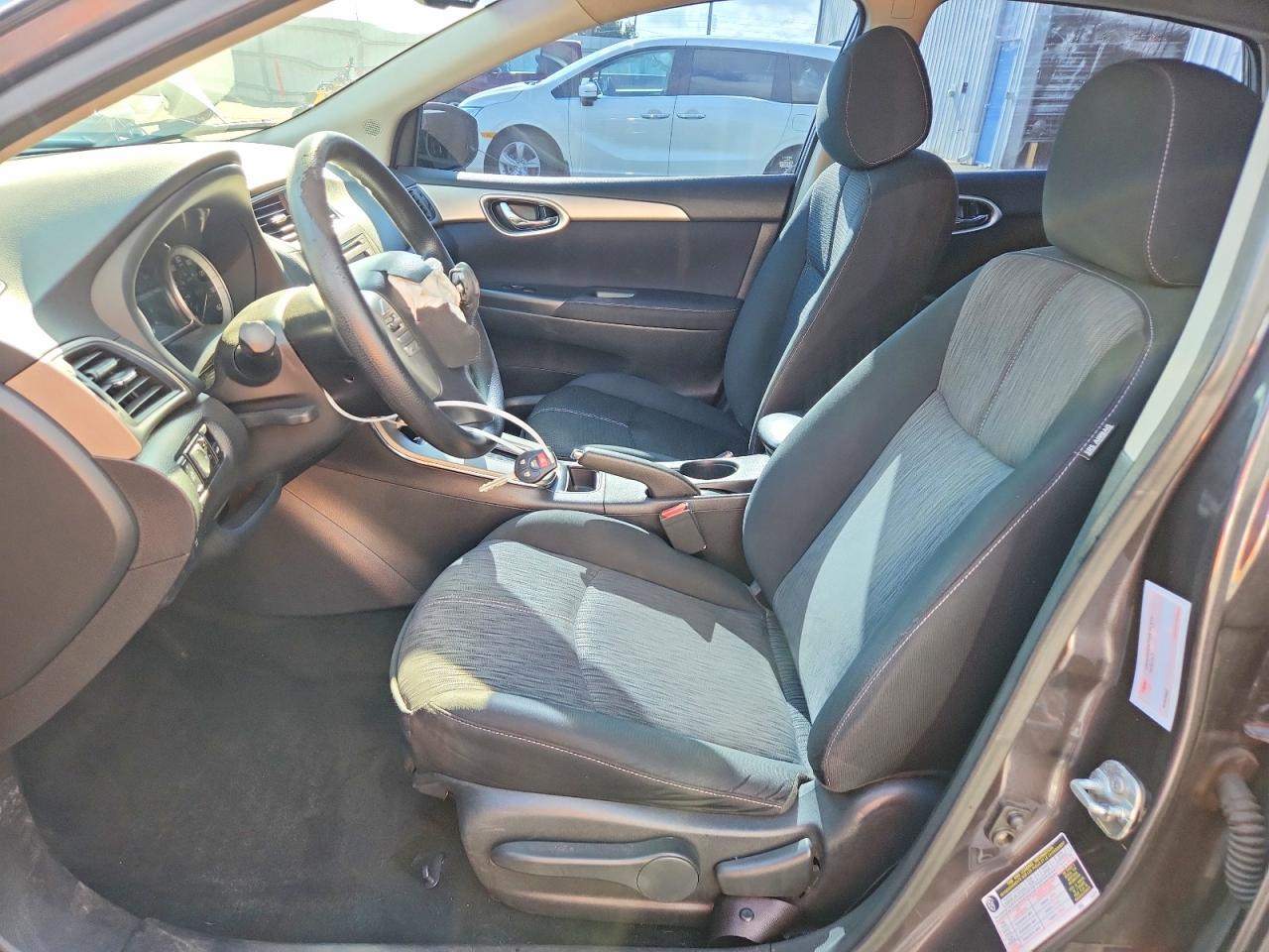 2014 Nissan Sentra Sv Серый vin: 3N1AB7AP0EL656263