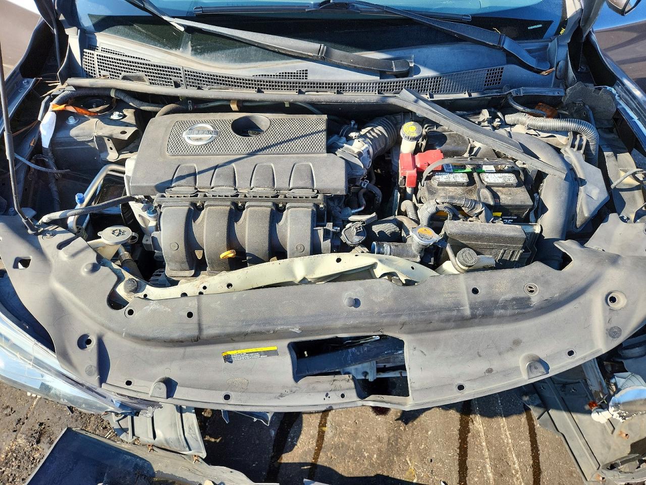 2014 Nissan Sentra Sv Серый vin: 3N1AB7AP0EL656263