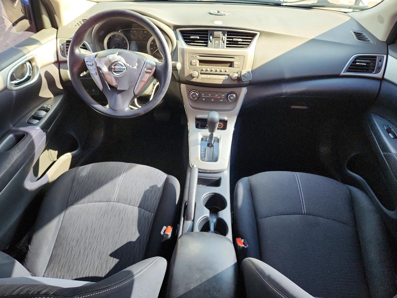 2014 Nissan Sentra Sv Серый vin: 3N1AB7AP0EL656263