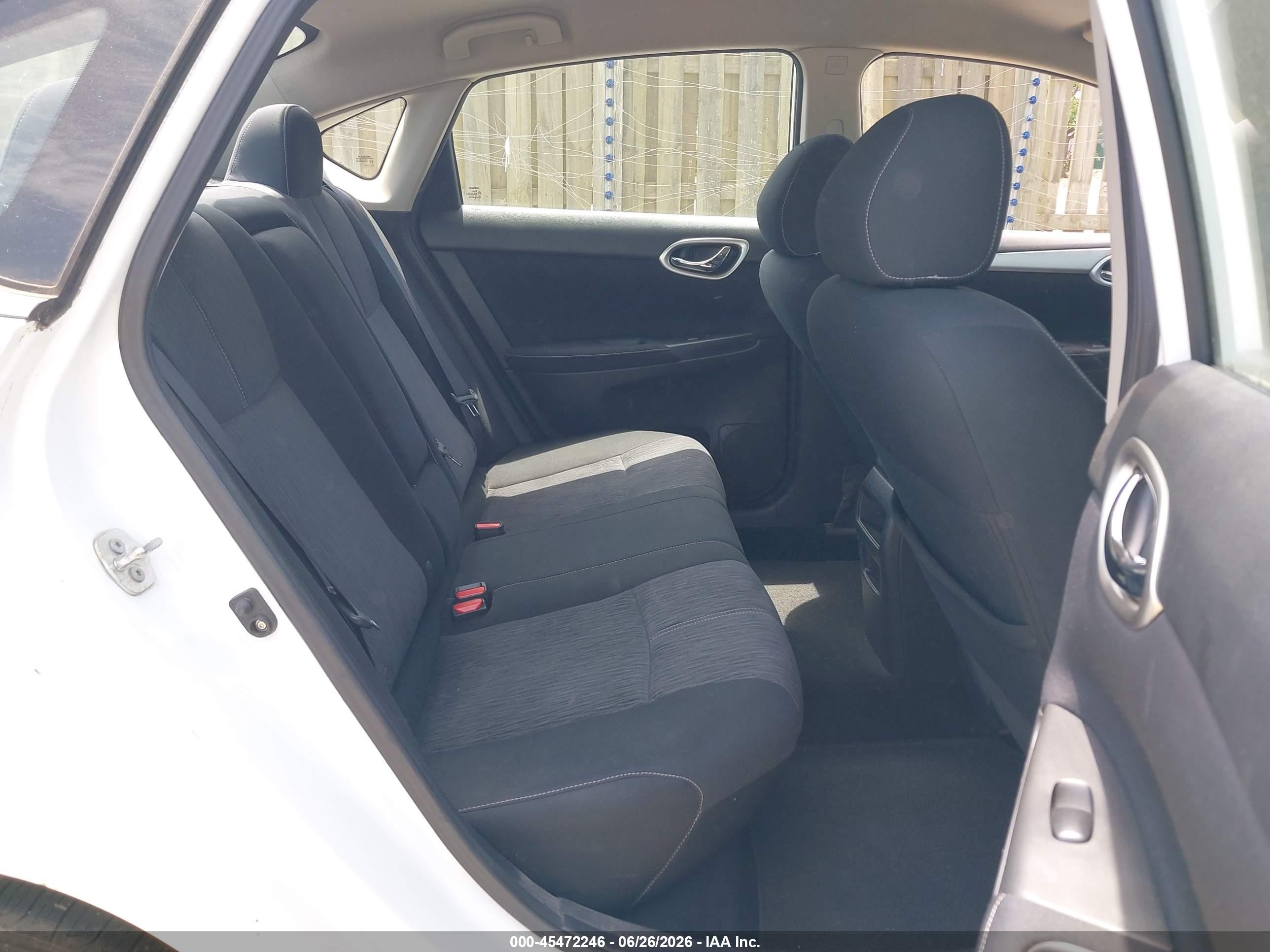 2014 Nissan Sentra Sv White vin: 3N1AB7AP0EL663150