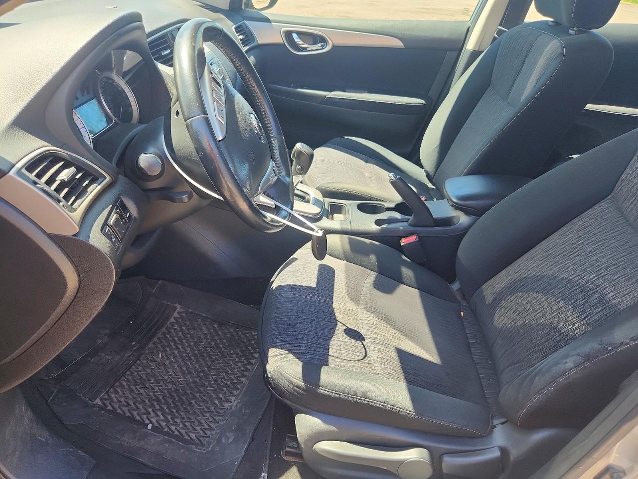 2014 Nissan Sentra S Silver vin: 3N1AB7AP0EL672219