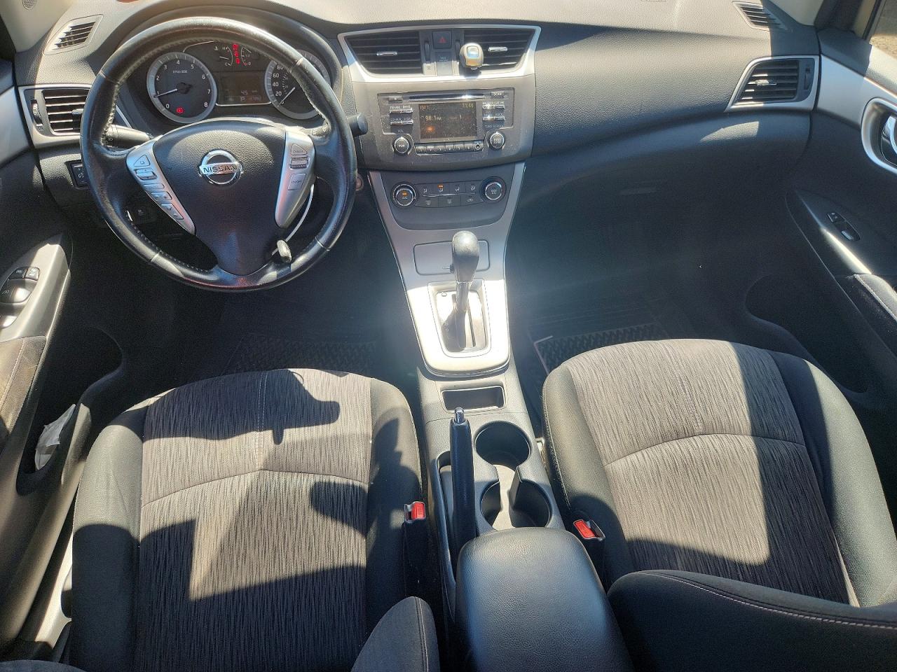 2014 Nissan Sentra S Silver vin: 3N1AB7AP0EL672219