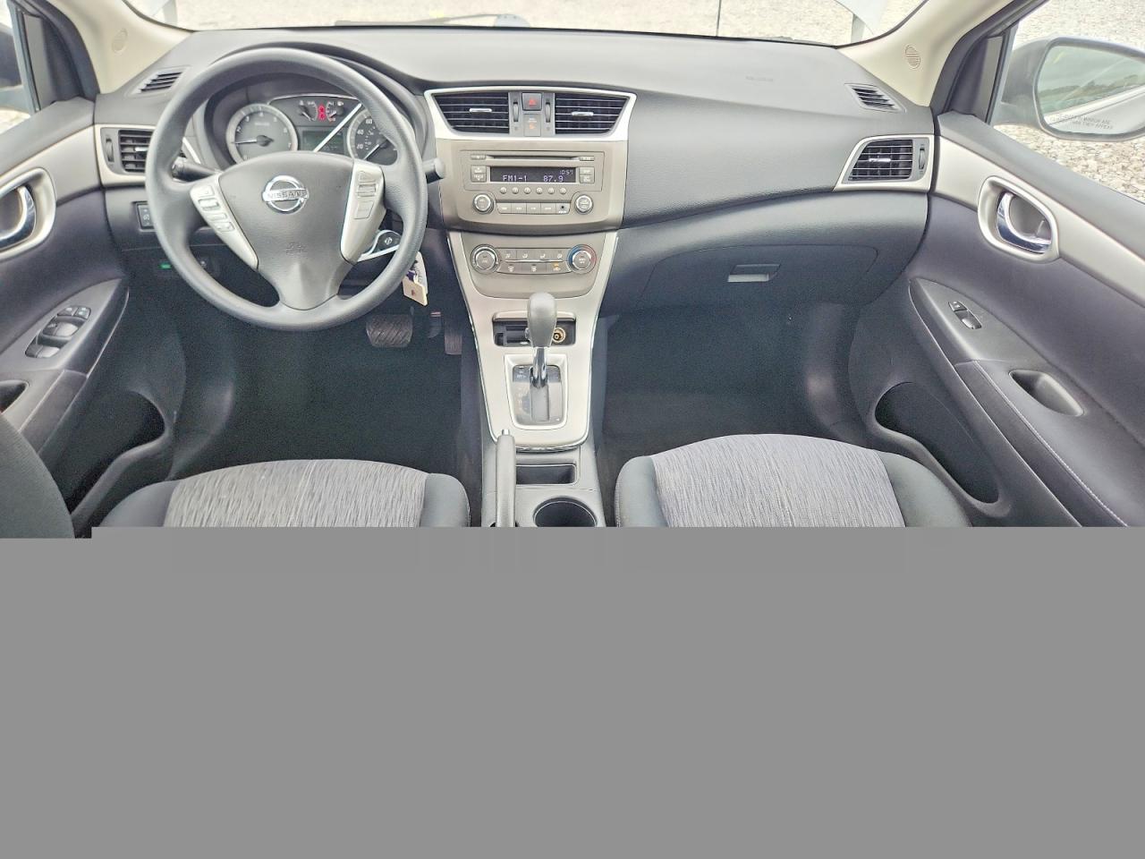 2014 Nissan Sentra Sv Gray vin: 3N1AB7AP0EL676383