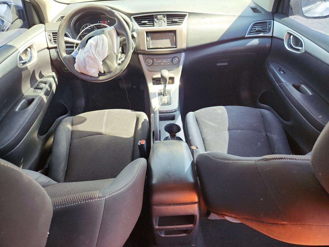 2014 Nissan Sentra S Silver vin: 3N1AB7AP0EL680353