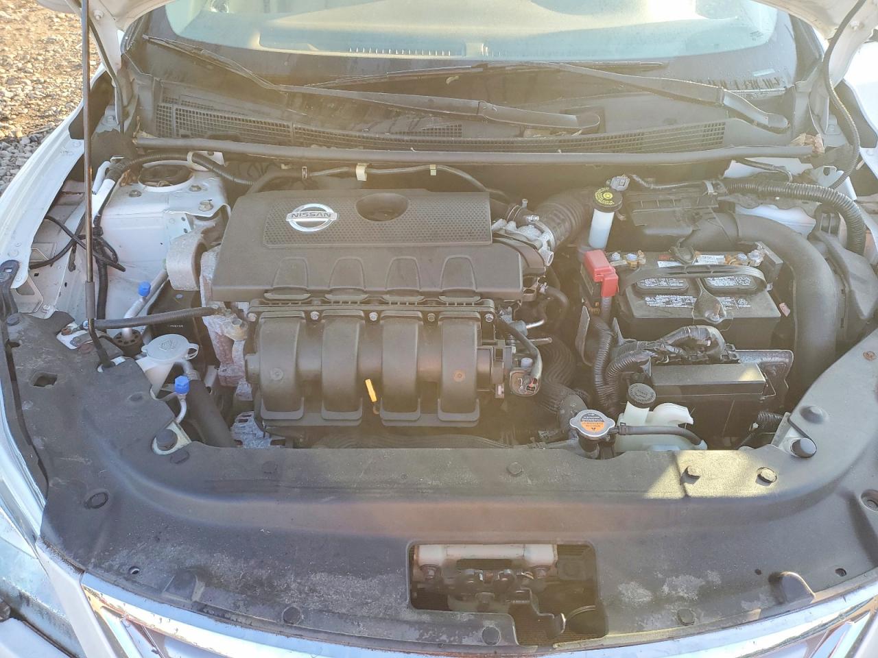 2014 Nissan Sentra S White vin: 3N1AB7AP0EL686380