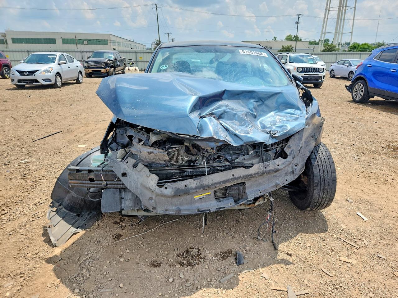 2014 Nissan Sentra Sv Blue vin: 3N1AB7AP0EY209385