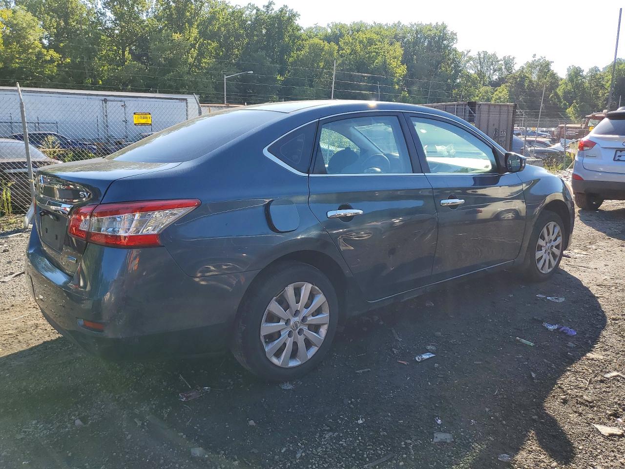 2014 Nissan Sentra Sv Black vin: 3N1AB7AP0EY211881