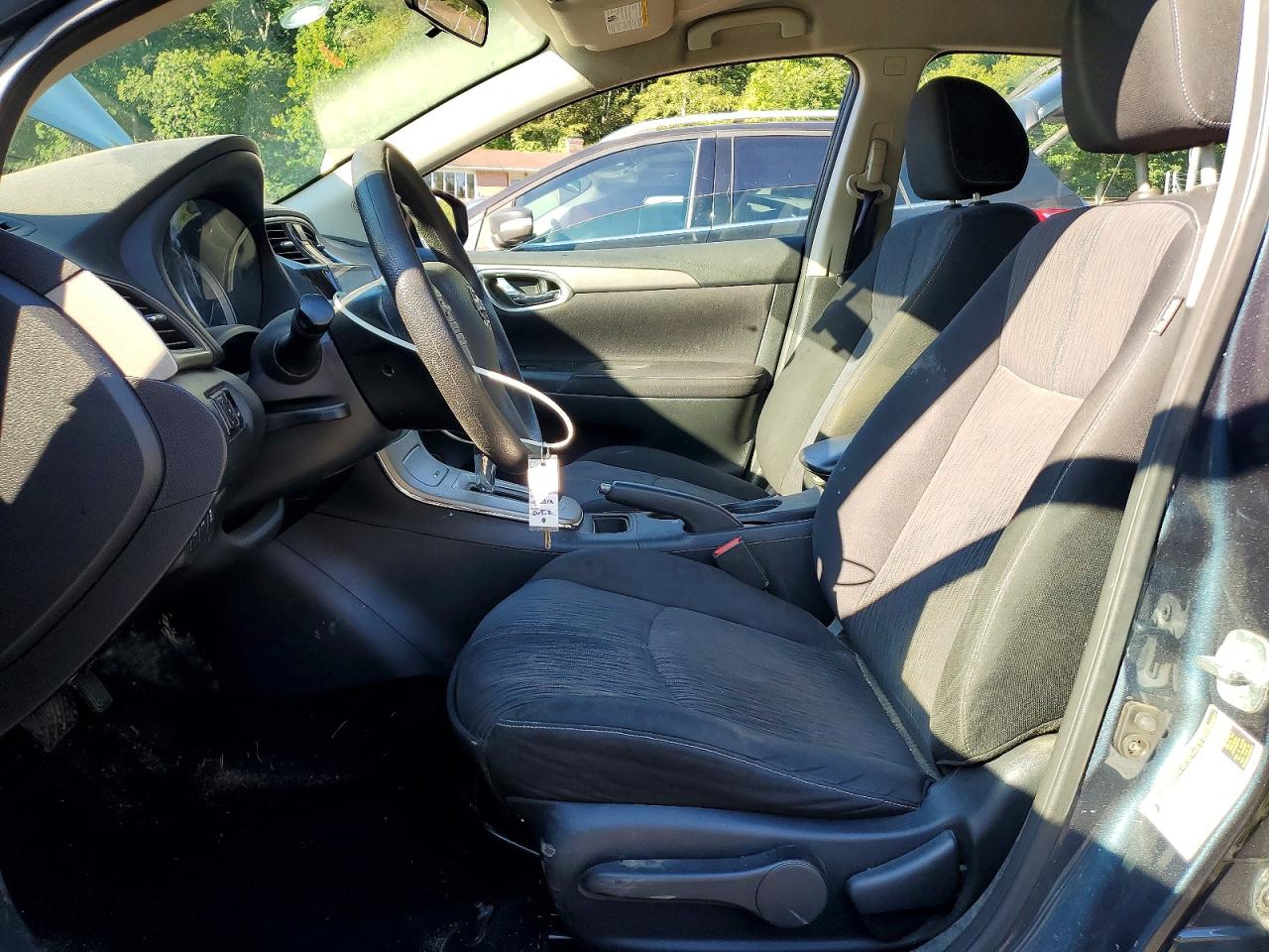 2014 Nissan Sentra Sv Black vin: 3N1AB7AP0EY211881