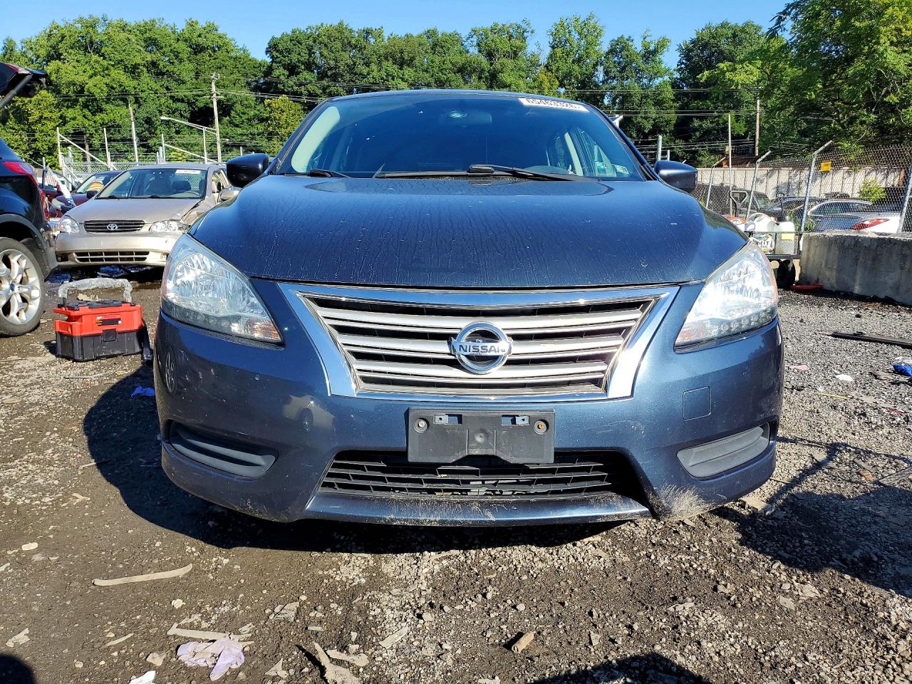 2014 Nissan Sentra Sv Black vin: 3N1AB7AP0EY211881