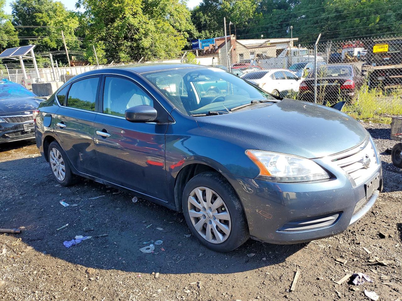 2014 Nissan Sentra Sv Black vin: 3N1AB7AP0EY211881