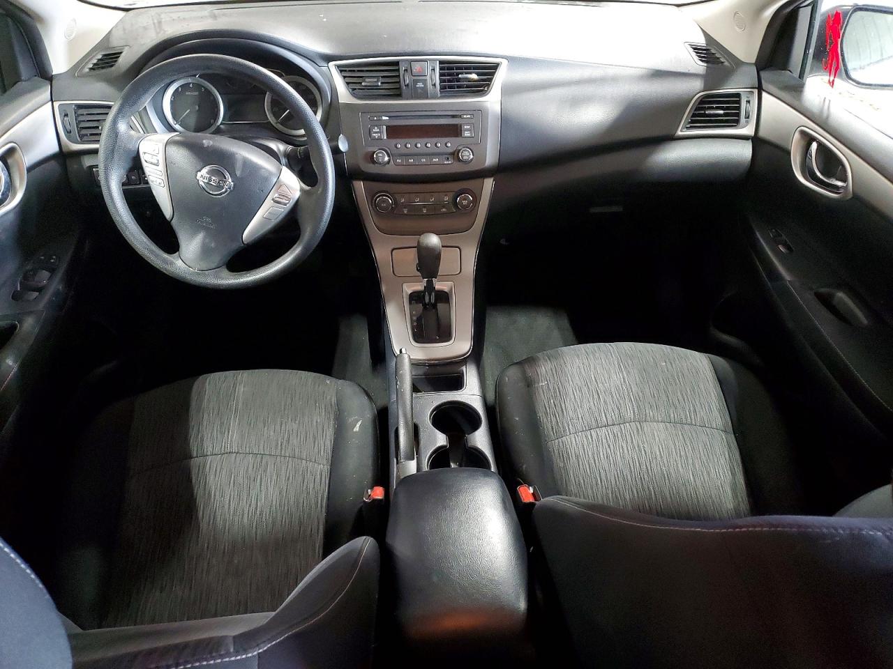 2014 Nissan Sentra S Silver vin: 3N1AB7AP0EY213985