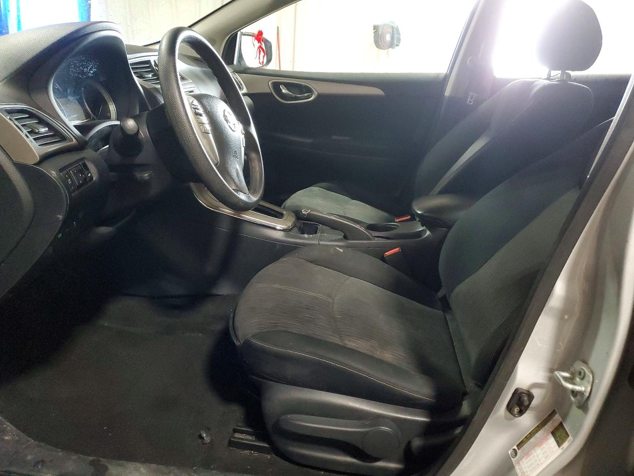 2014 Nissan Sentra S Silver vin: 3N1AB7AP0EY213985