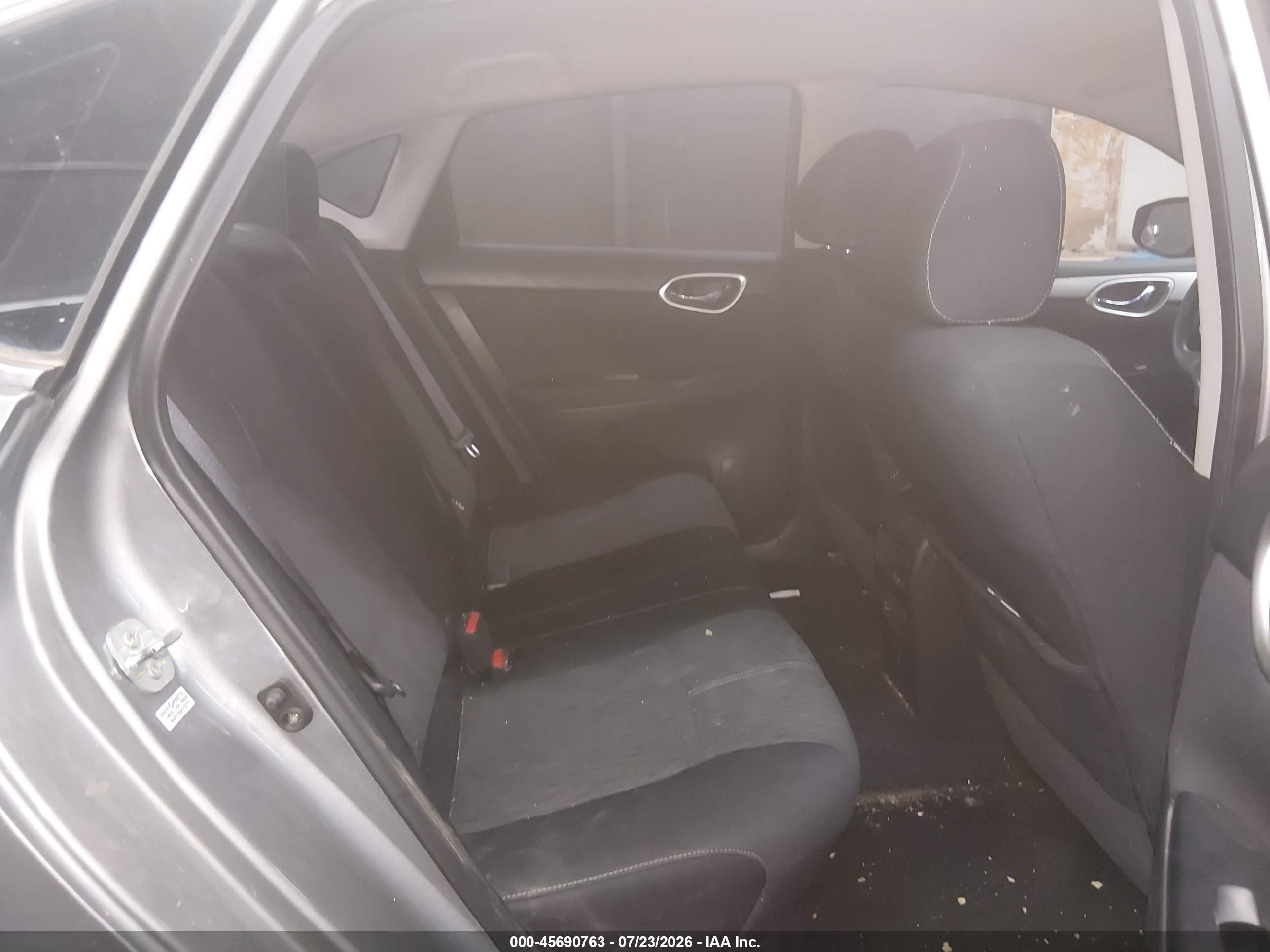 2014 Nissan Sentra Sv Gray vin: 3N1AB7AP0EY219611