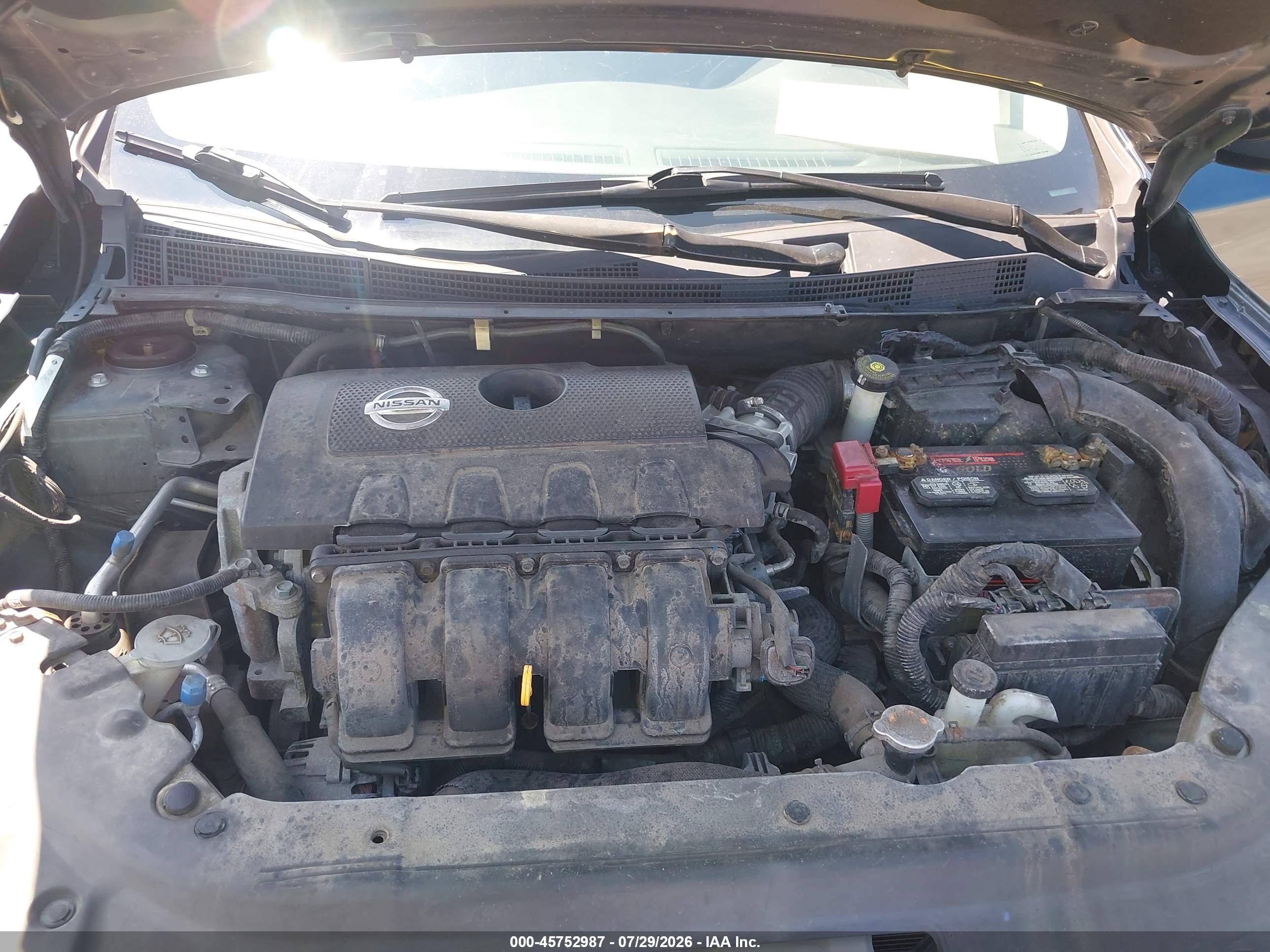 2014 Nissan Sentra   Blue vin: 3N1AB7AP0EY222363