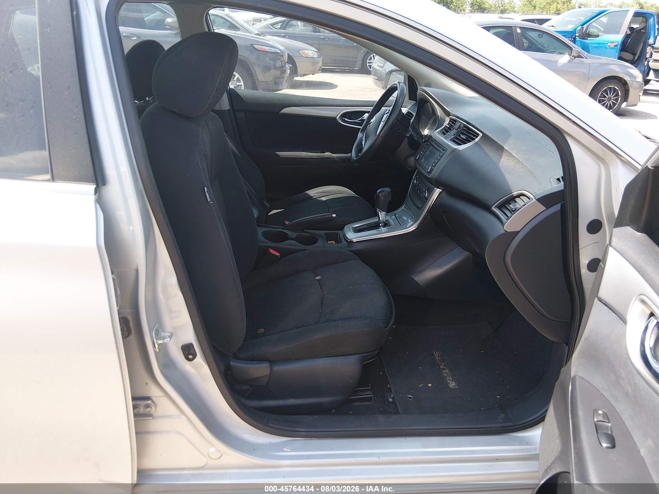 2014 Nissan Sentra Sr Silver vin: 3N1AB7AP0EY223223