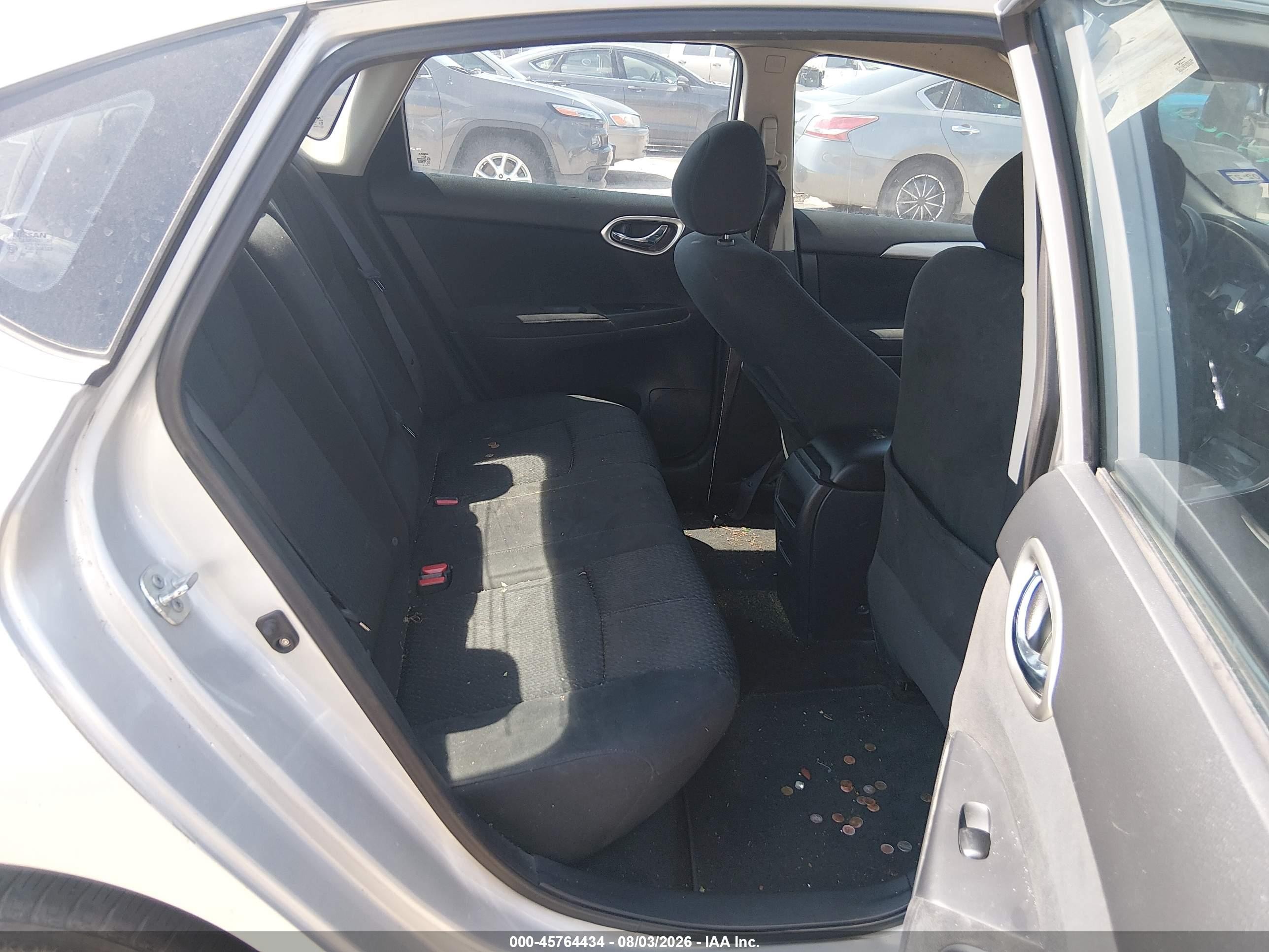 2014 Nissan Sentra Sr Silver vin: 3N1AB7AP0EY223223