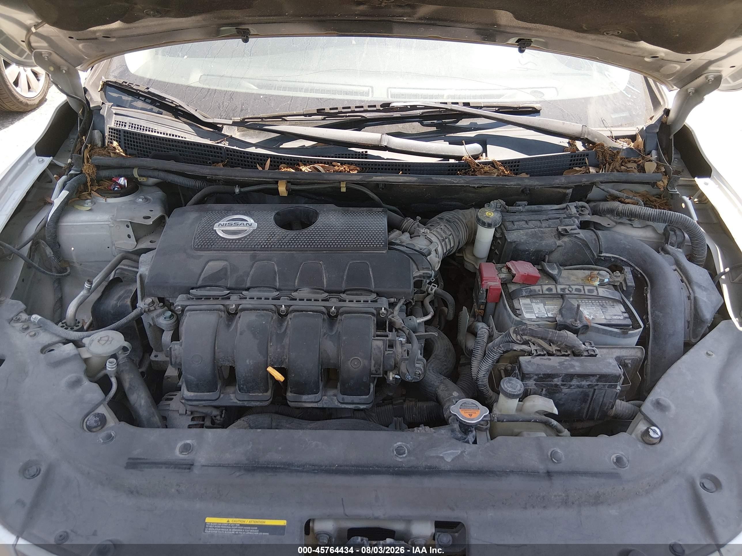 2014 Nissan Sentra Sr Silver vin: 3N1AB7AP0EY223223