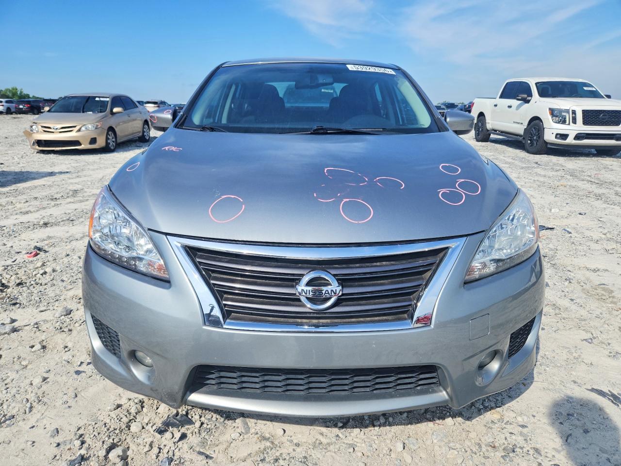 2014 Nissan Sentra Sr Gray vin: 3N1AB7AP0EY226669