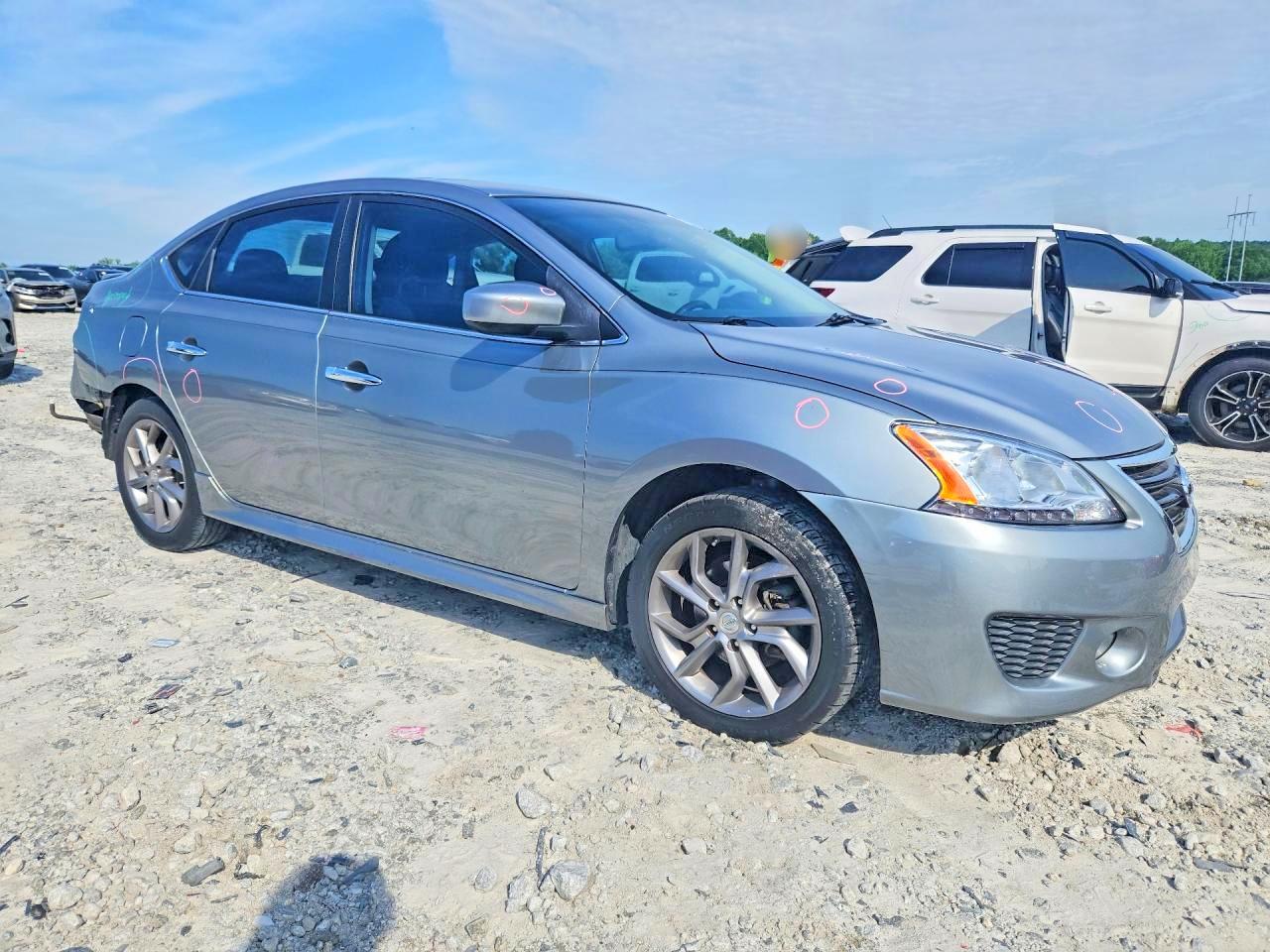 2014 Nissan Sentra Sr Gray vin: 3N1AB7AP0EY226669