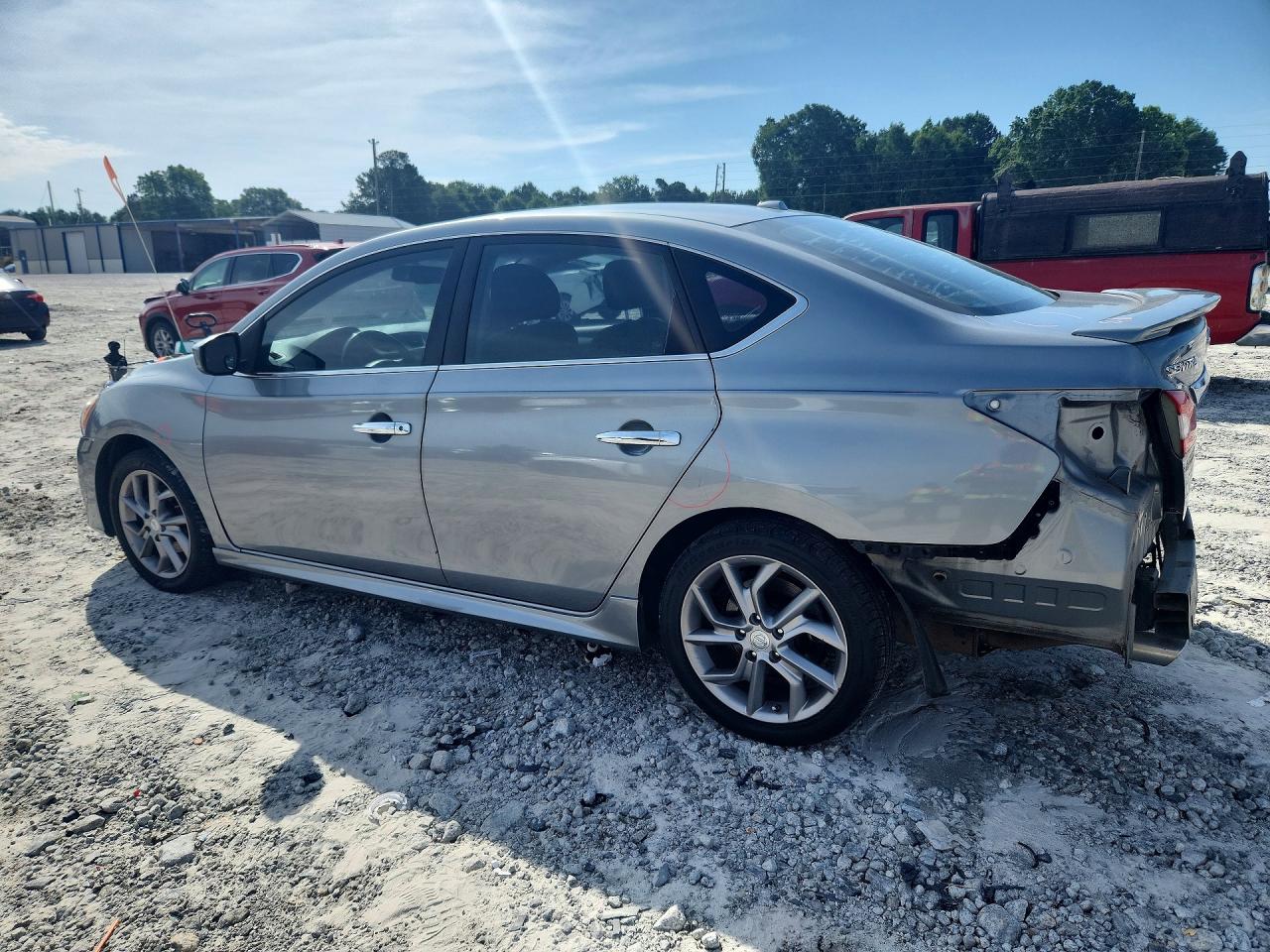 2014 Nissan Sentra Sr Gray vin: 3N1AB7AP0EY226669