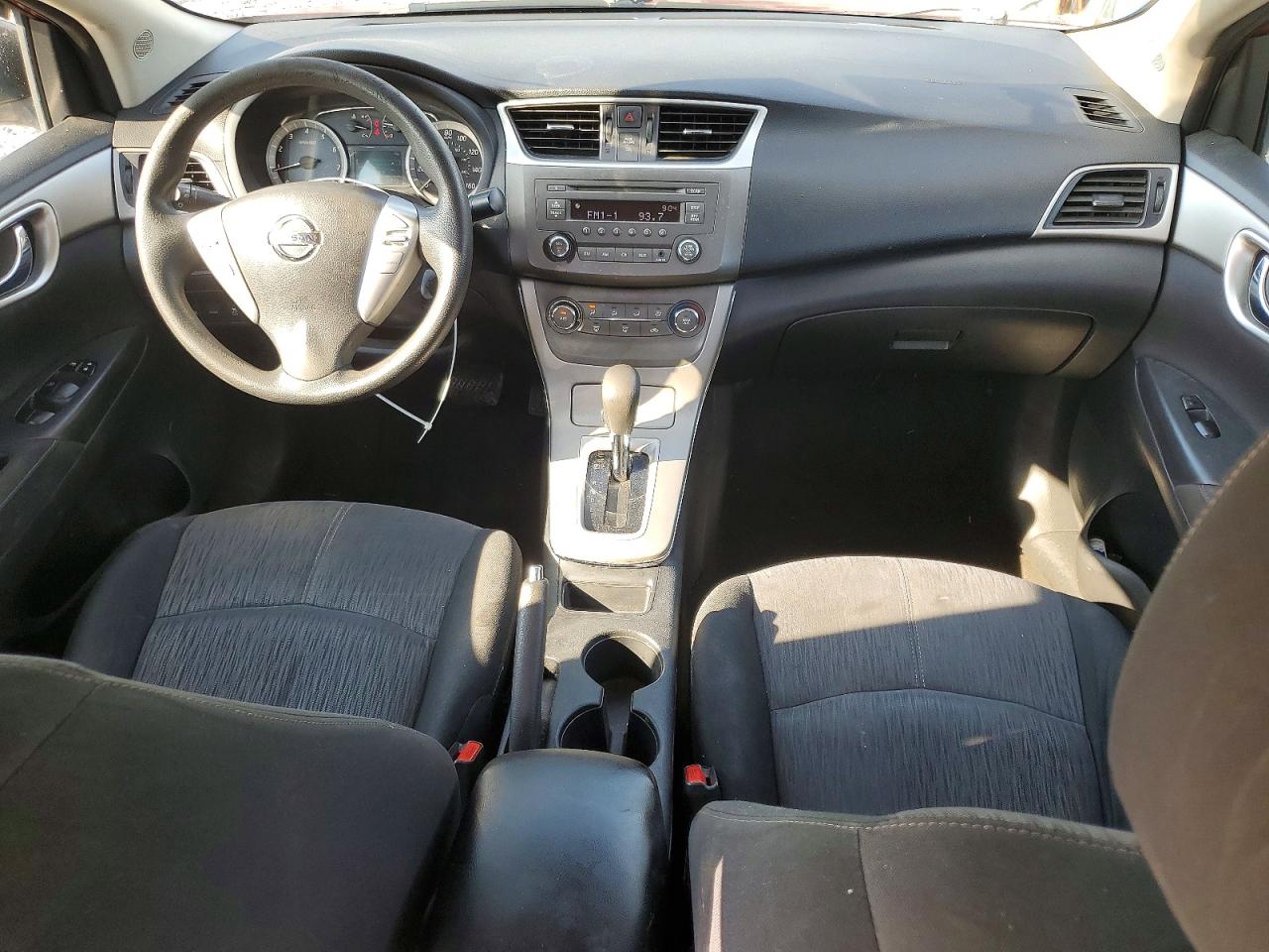 2014 Nissan Sentra Sv Maroon vin: 3N1AB7AP0EY228471