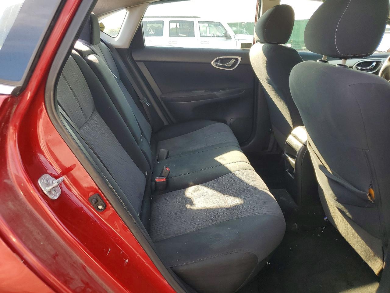 2014 Nissan Sentra Sv Maroon vin: 3N1AB7AP0EY228471