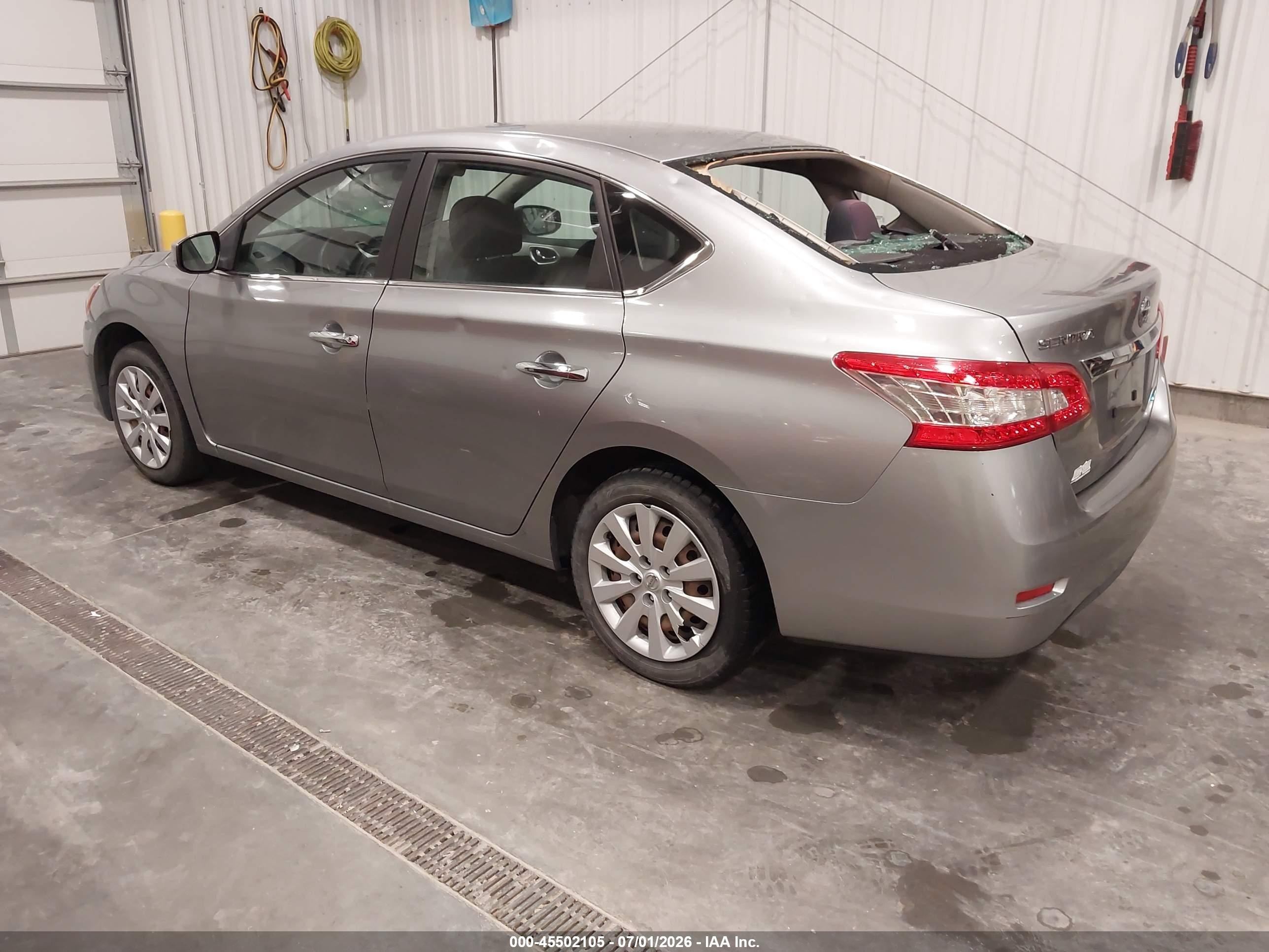 2014 Nissan Sentra Fe+ S/fe+ Sv/s/sl/sr/sv Gold vin: 3N1AB7AP0EY230592