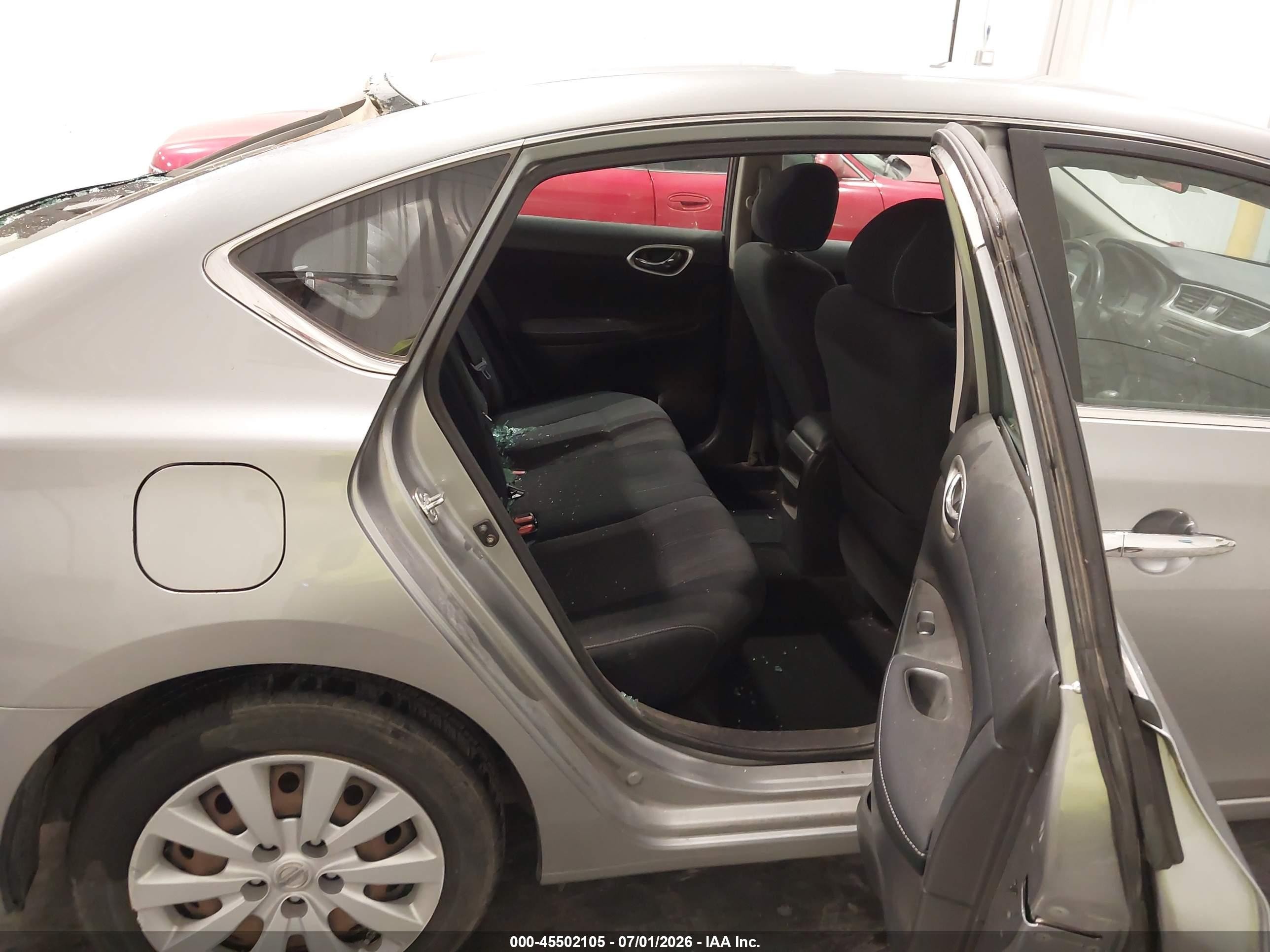 2014 Nissan Sentra Fe+ S/fe+ Sv/s/sl/sr/sv Gold vin: 3N1AB7AP0EY230592