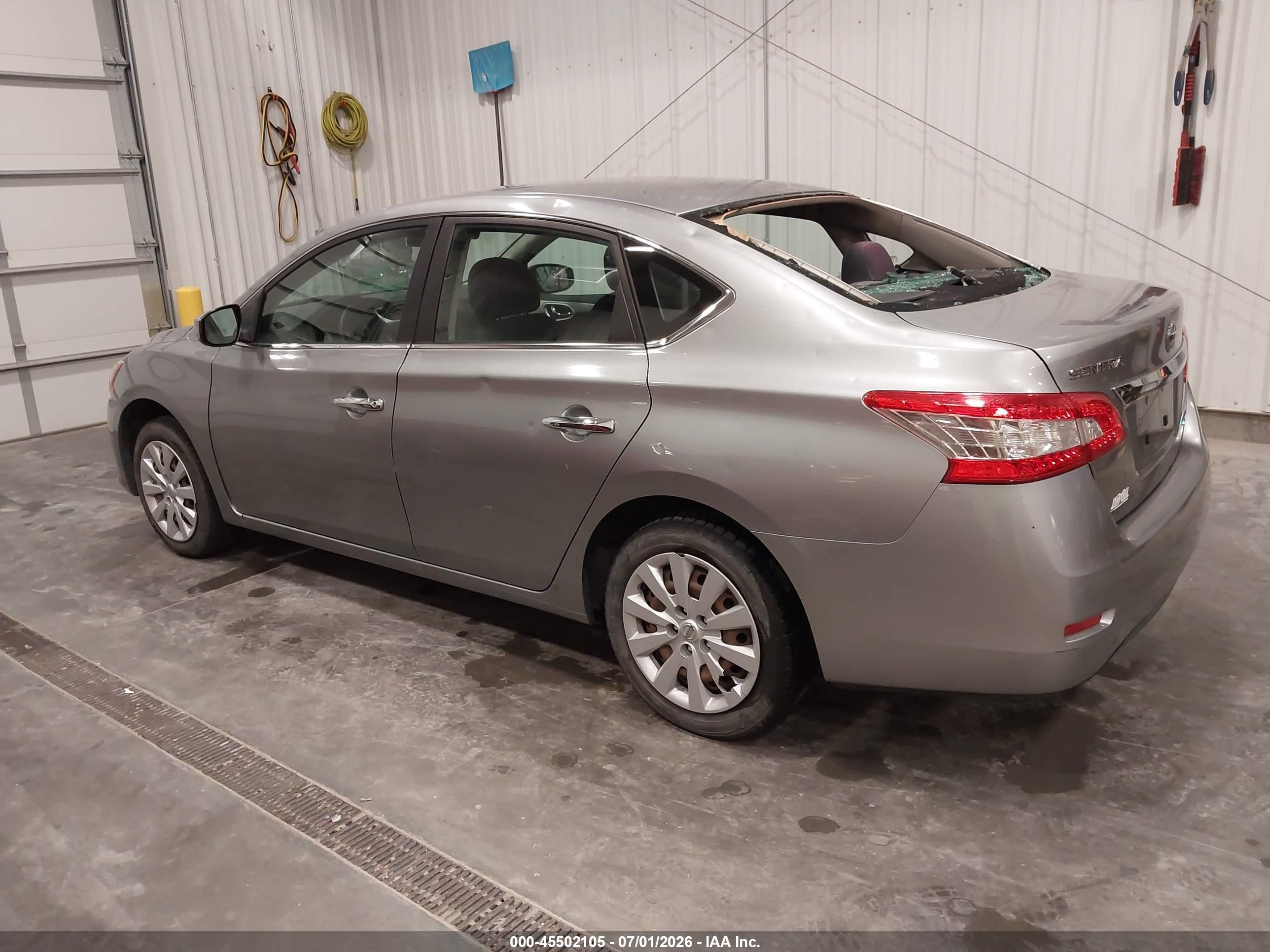 2014 Nissan Sentra Fe+ S/fe+ Sv/s/sl/sr/sv Gold vin: 3N1AB7AP0EY230592