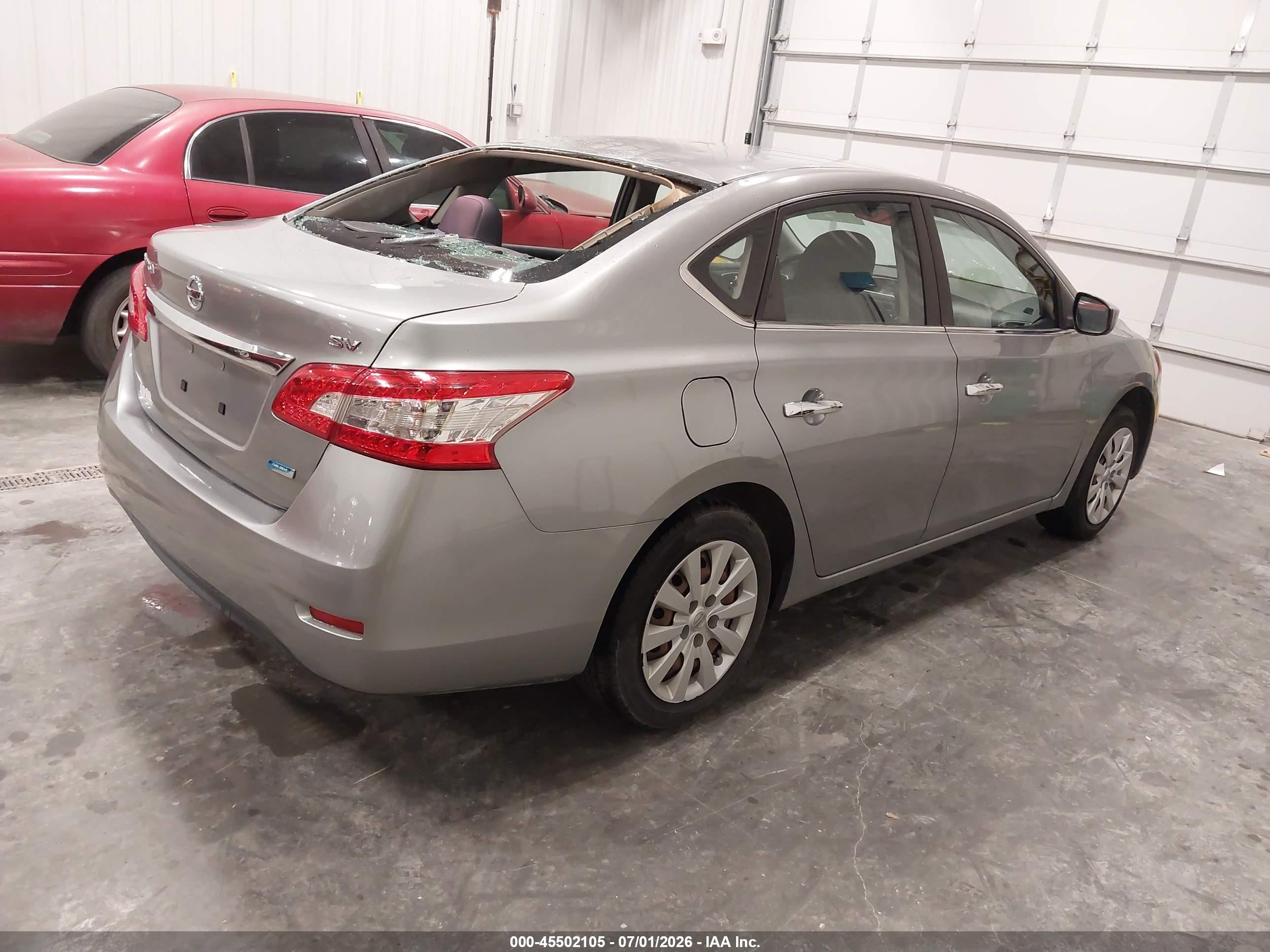 2014 Nissan Sentra Fe+ S/fe+ Sv/s/sl/sr/sv Gold vin: 3N1AB7AP0EY230592