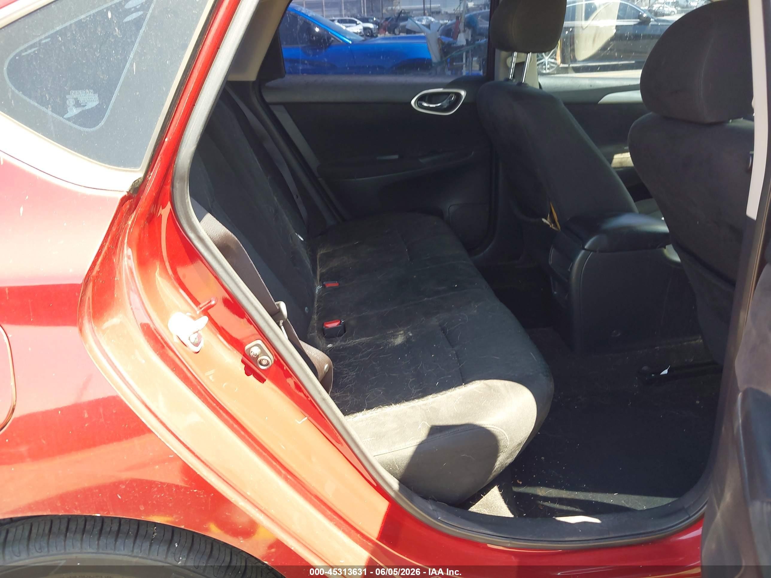 2014 Nissan Sentra Sr Red vin: 3N1AB7AP0EY232472