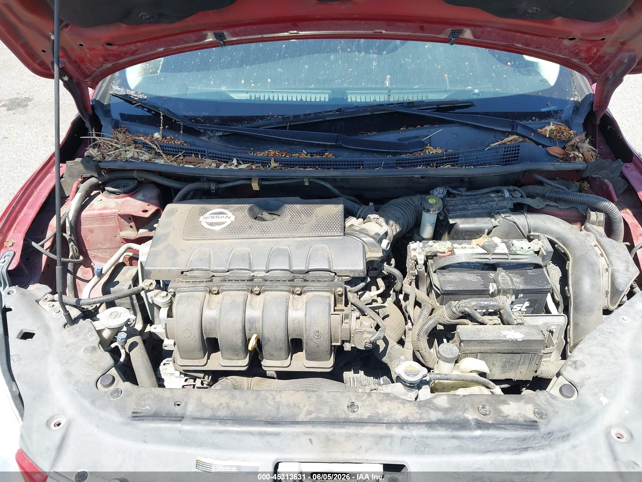 2014 Nissan Sentra Sr Red vin: 3N1AB7AP0EY232472