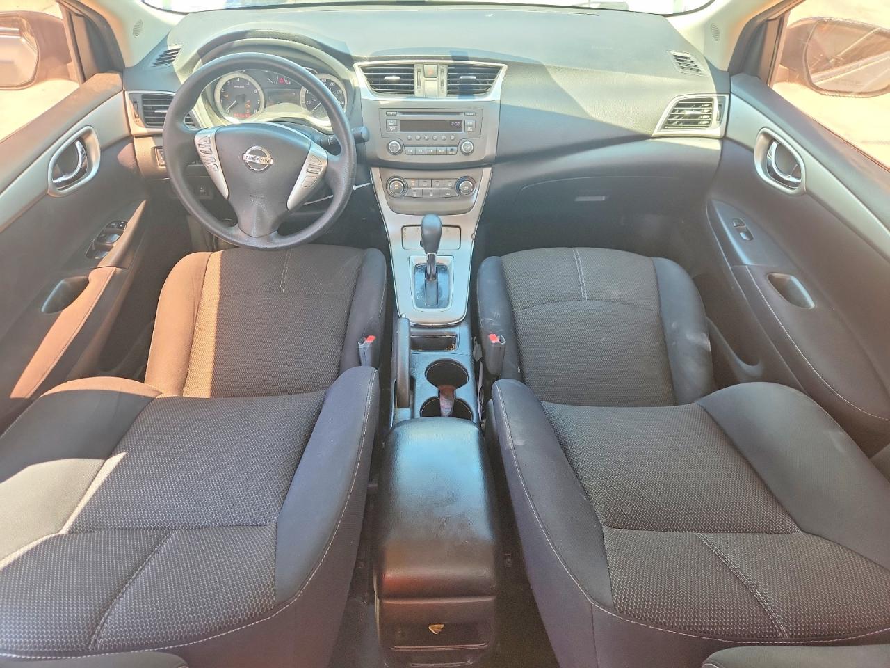 2014 Nissan Sentra Sv Серебряный vin: 3N1AB7AP0EY238028