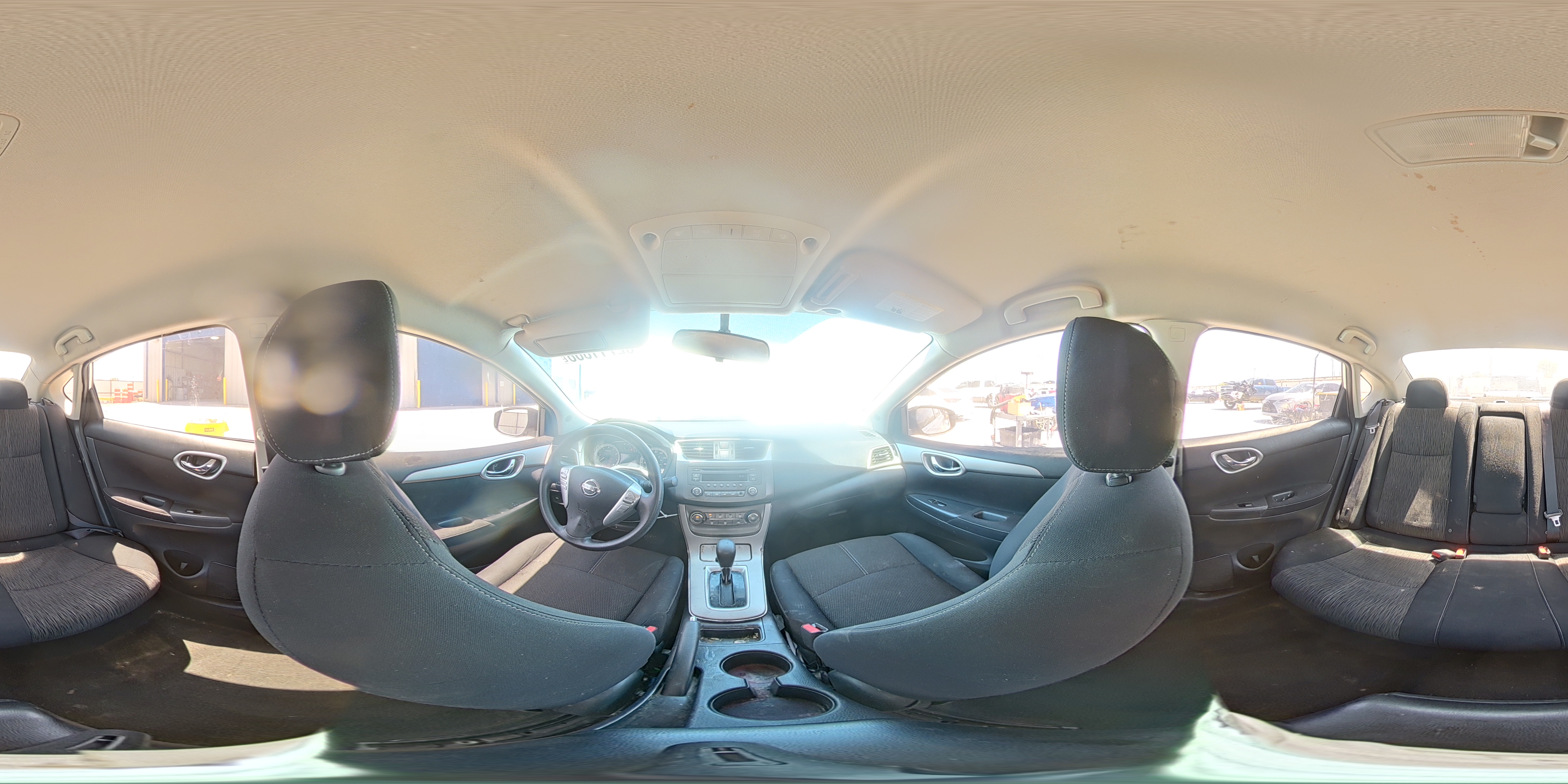 2014 Nissan Sentra Sv Серебряный vin: 3N1AB7AP0EY238028