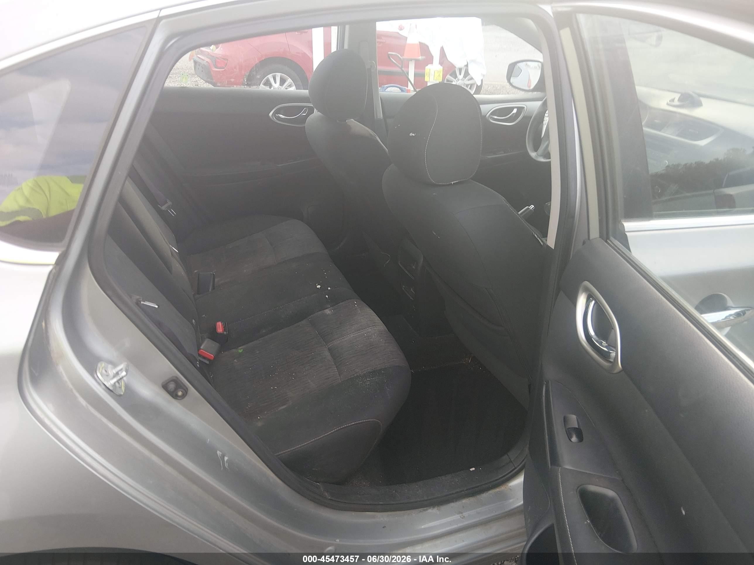 2014 Nissan Sentra Sv Silver vin: 3N1AB7AP0EY249272