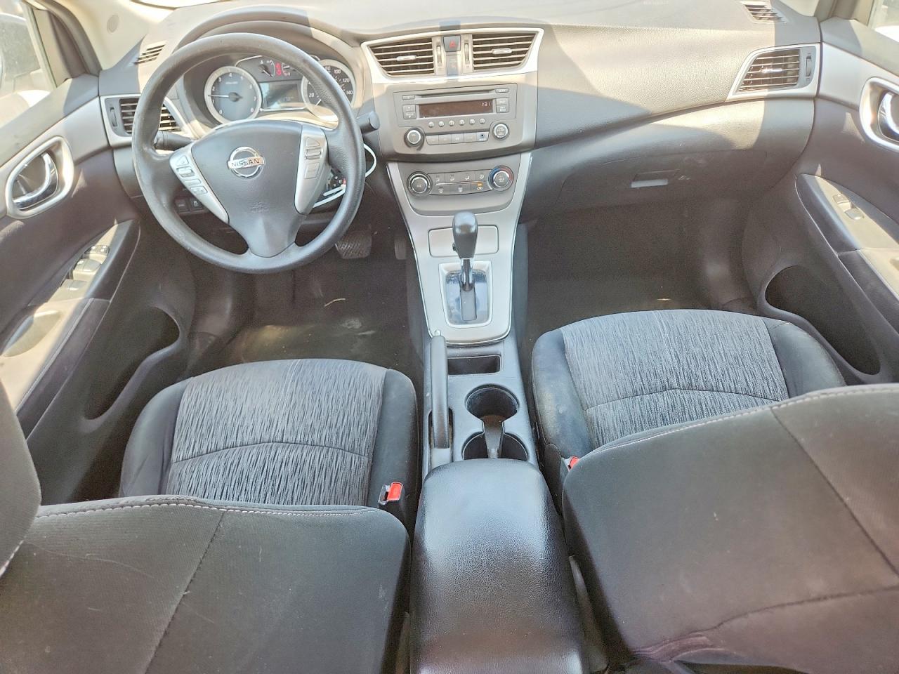 2014 Nissan Sentra Sv White vin: 3N1AB7AP0EY250017