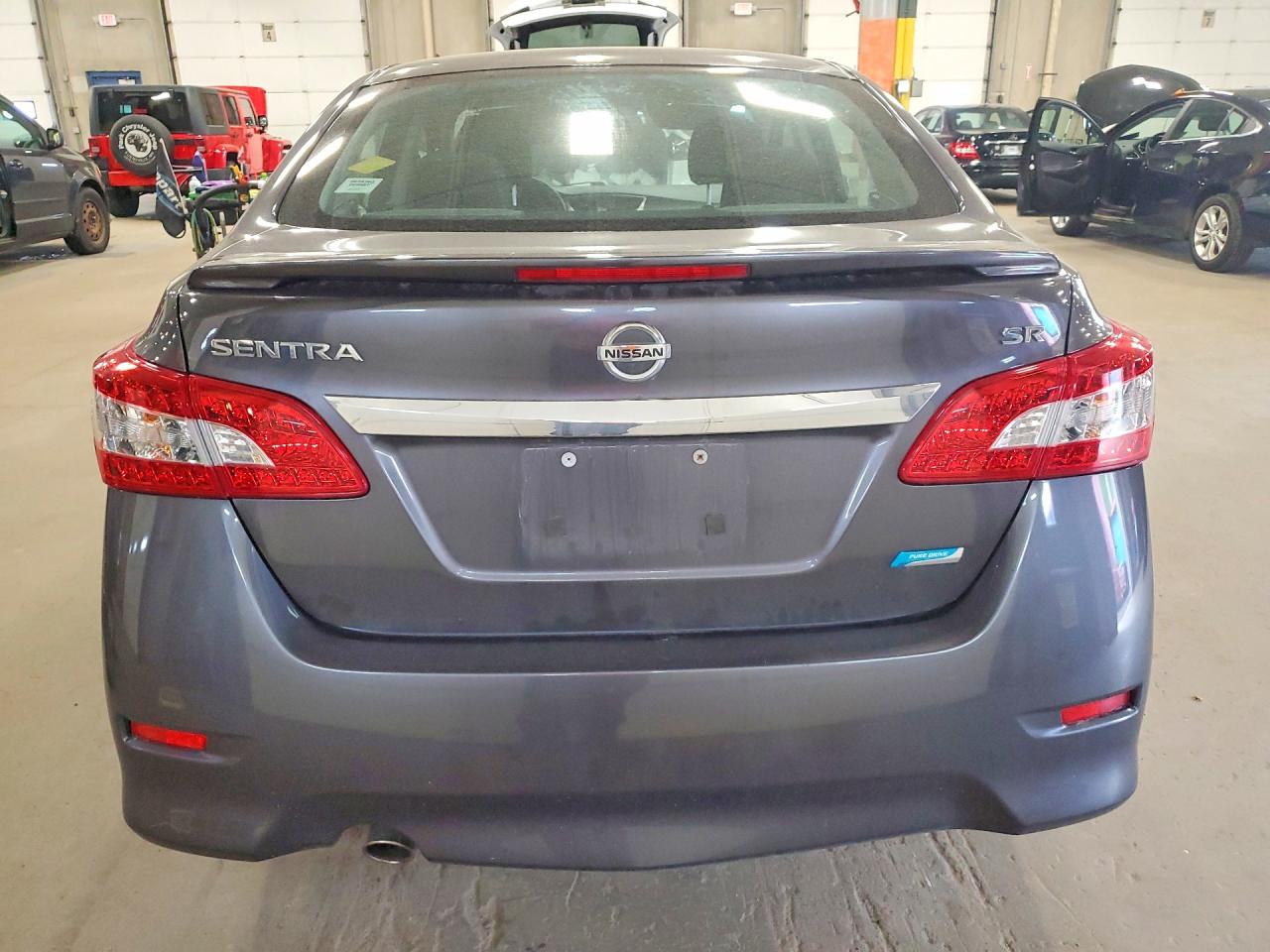 2014 Nissan Sentra Sr Gray vin: 3N1AB7AP0EY255993