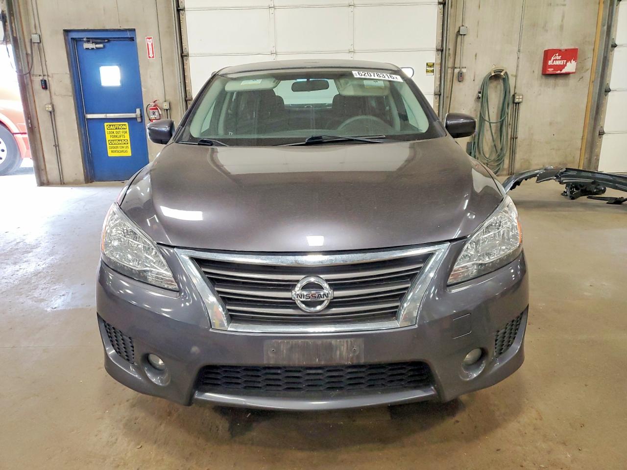 2014 Nissan Sentra Sr Gray vin: 3N1AB7AP0EY255993