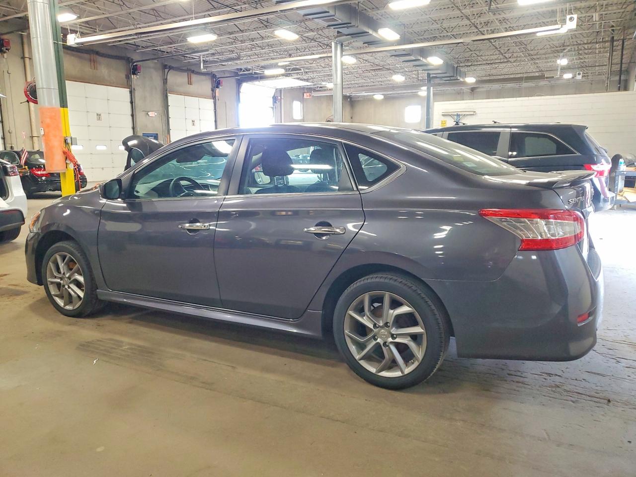 2014 Nissan Sentra Sr Gray vin: 3N1AB7AP0EY255993
