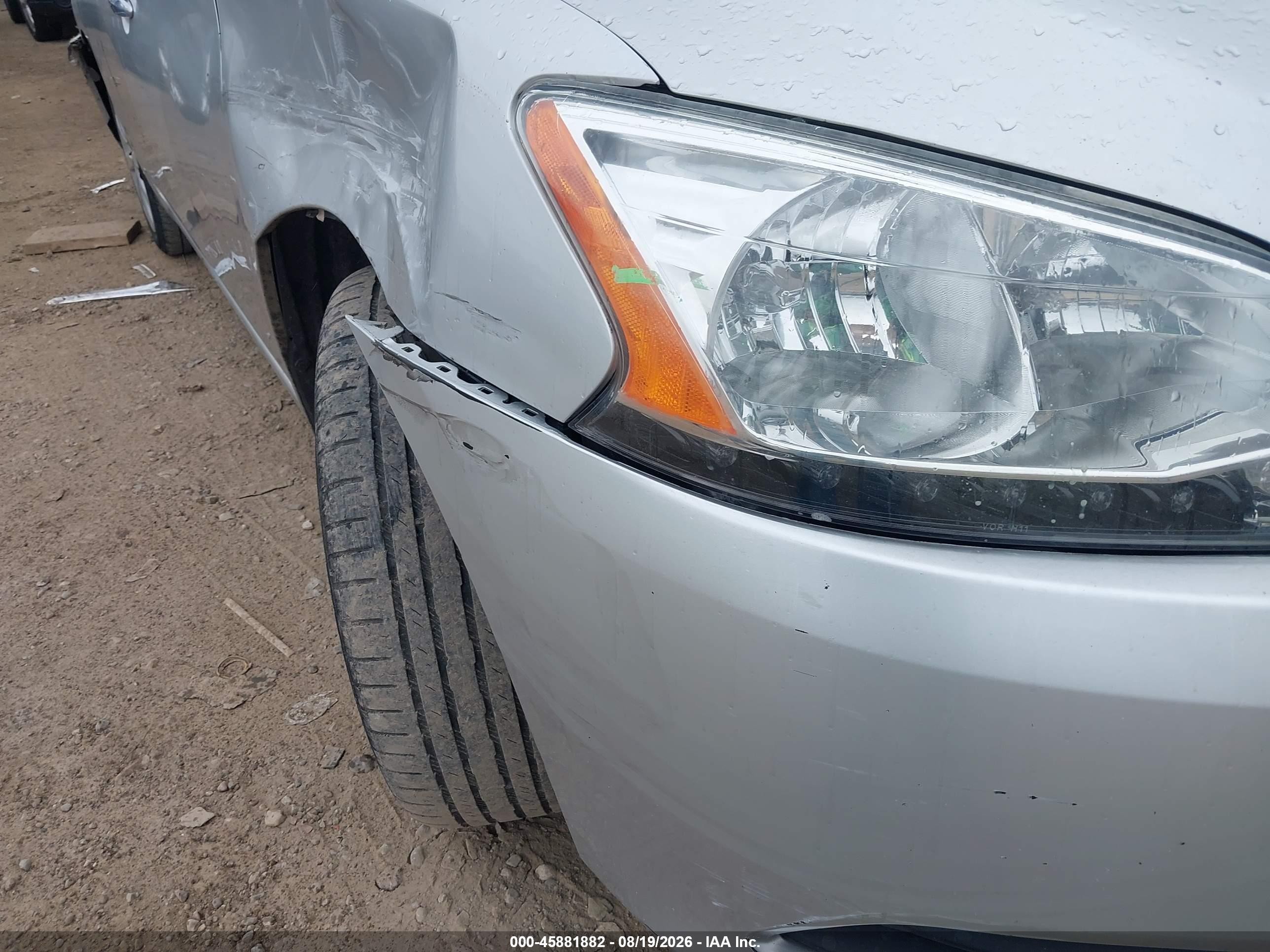 2014 Nissan Sentra S Silver vin: 3N1AB7AP0EY256478
