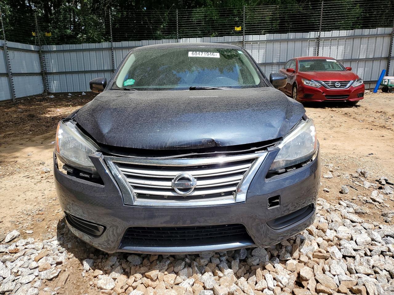 2014 Nissan Sentra Sv Серый vin: 3N1AB7AP0EY258389