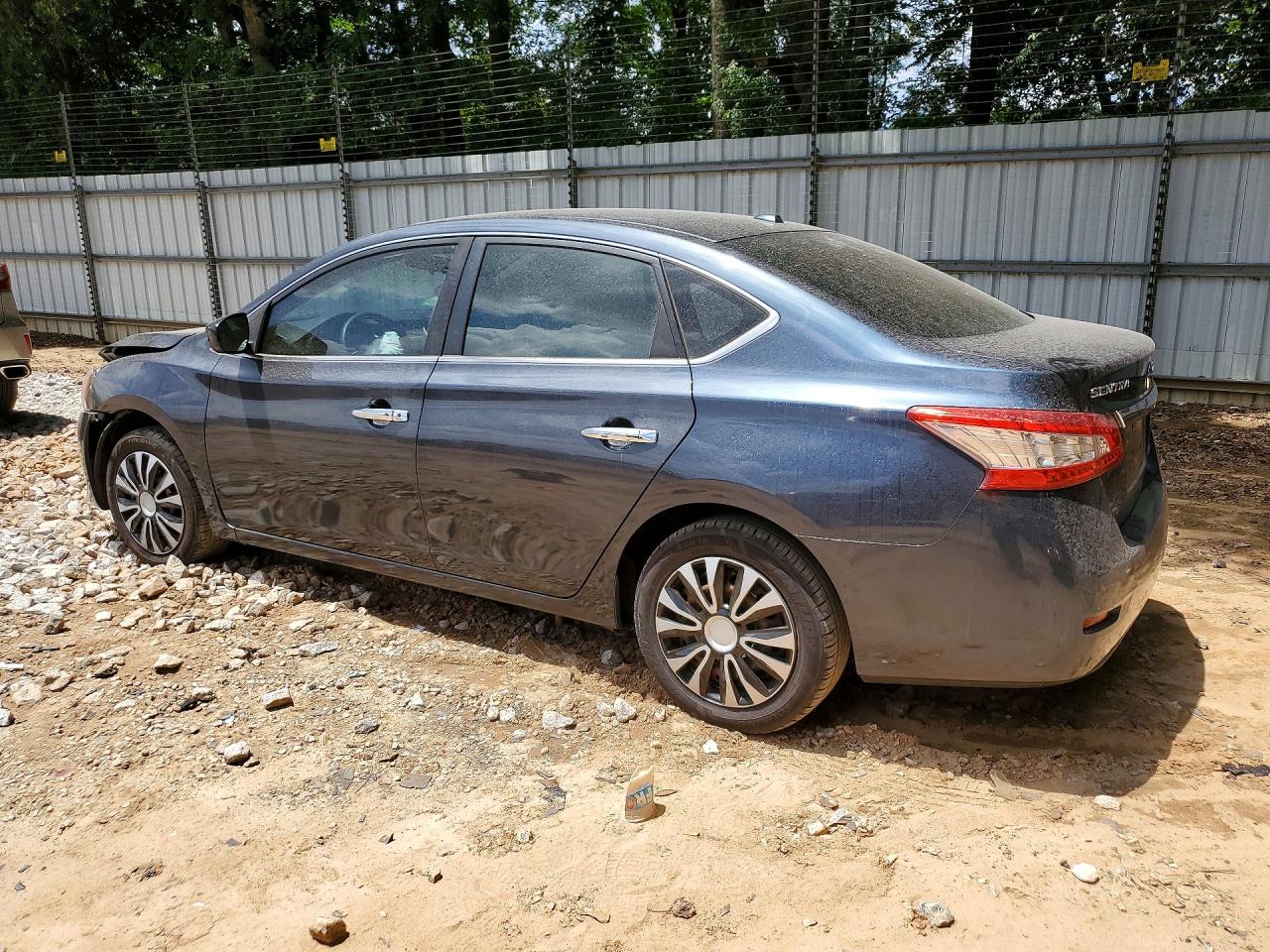 2014 Nissan Sentra Sv Серый vin: 3N1AB7AP0EY258389