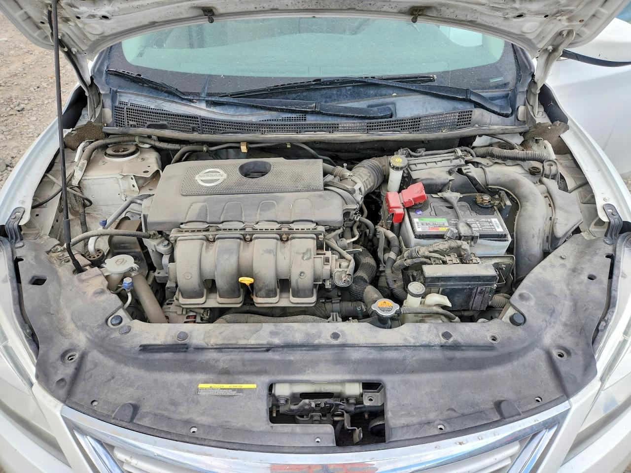 2014 Nissan Sentra S White vin: 3N1AB7AP0EY266833