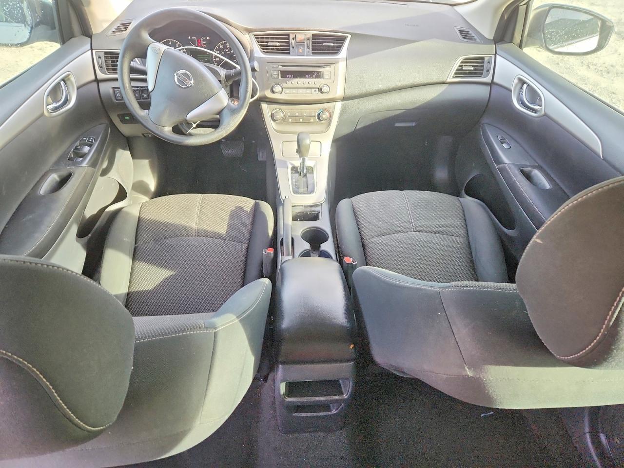 2014 Nissan Sentra S White vin: 3N1AB7AP0EY273703