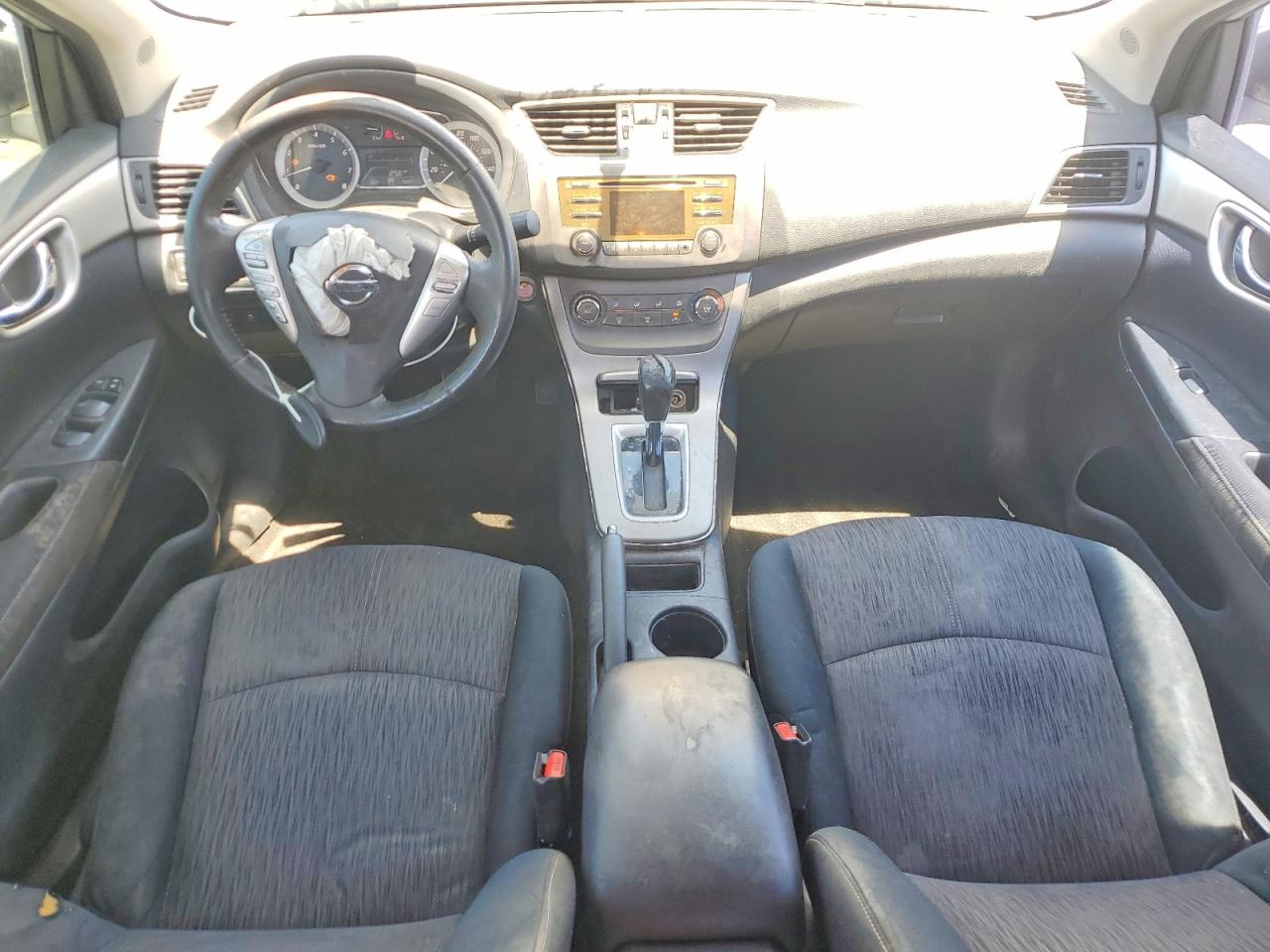 2014 Nissan Sentra Sv Серебряный vin: 3N1AB7AP0EY274799